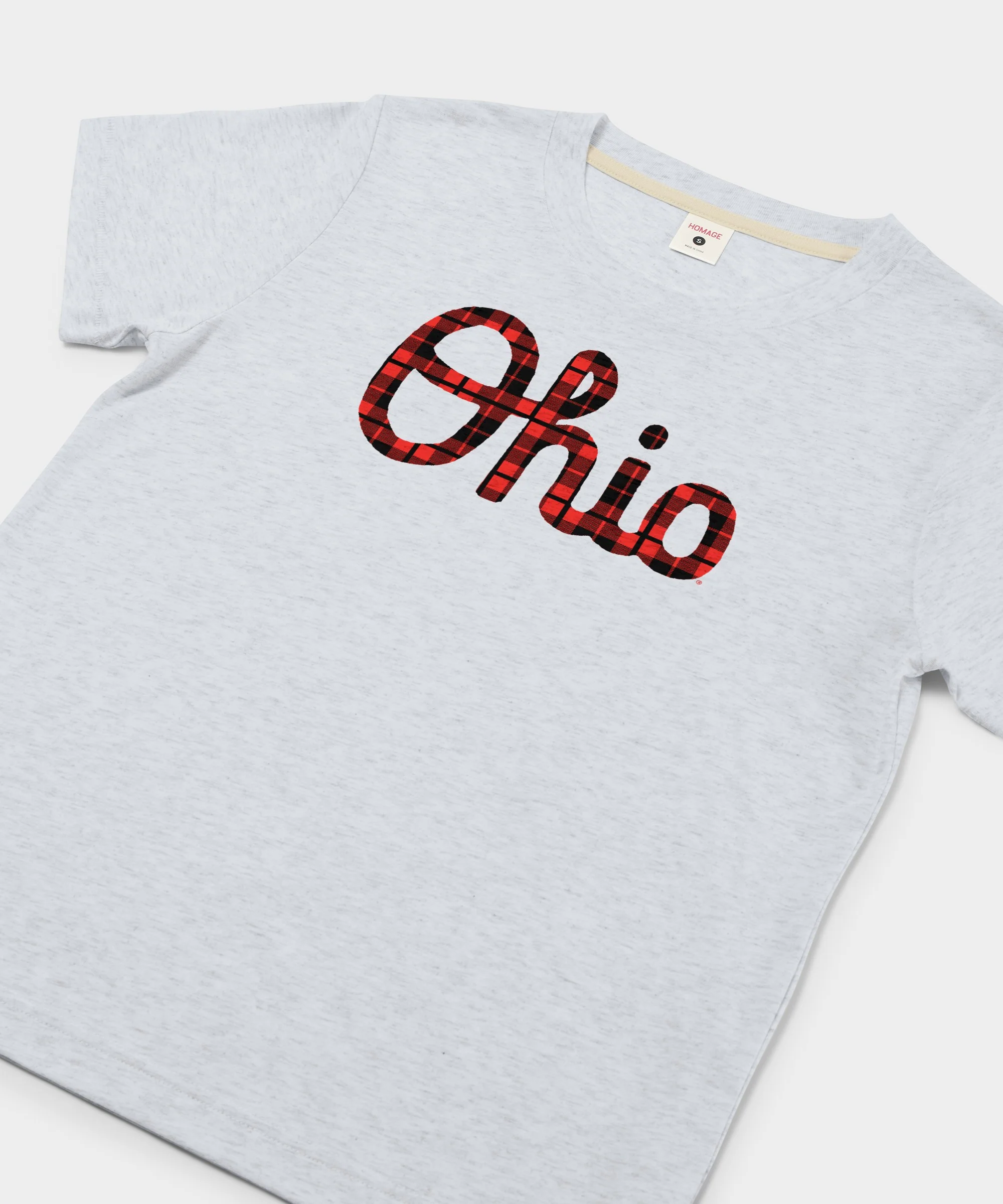 Women's Script Ohio Plaid - Image 2