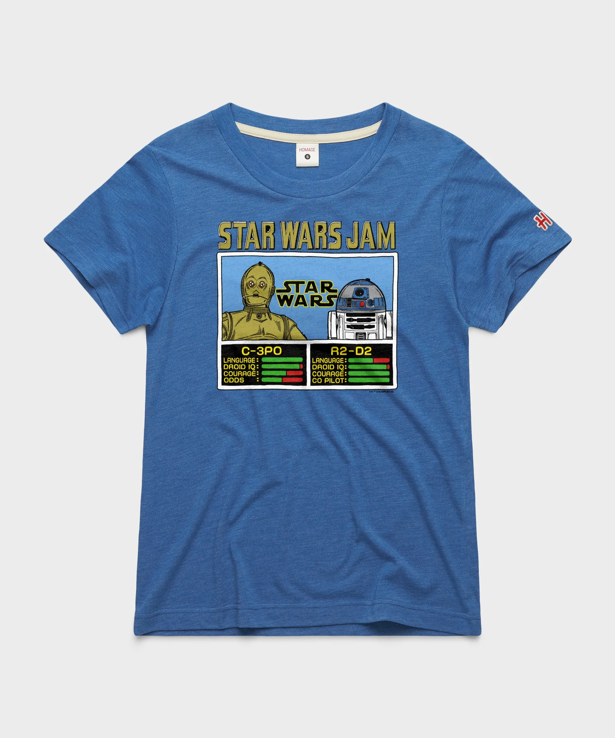 Women's Star Wars Jam C-3PO And R2-D2
