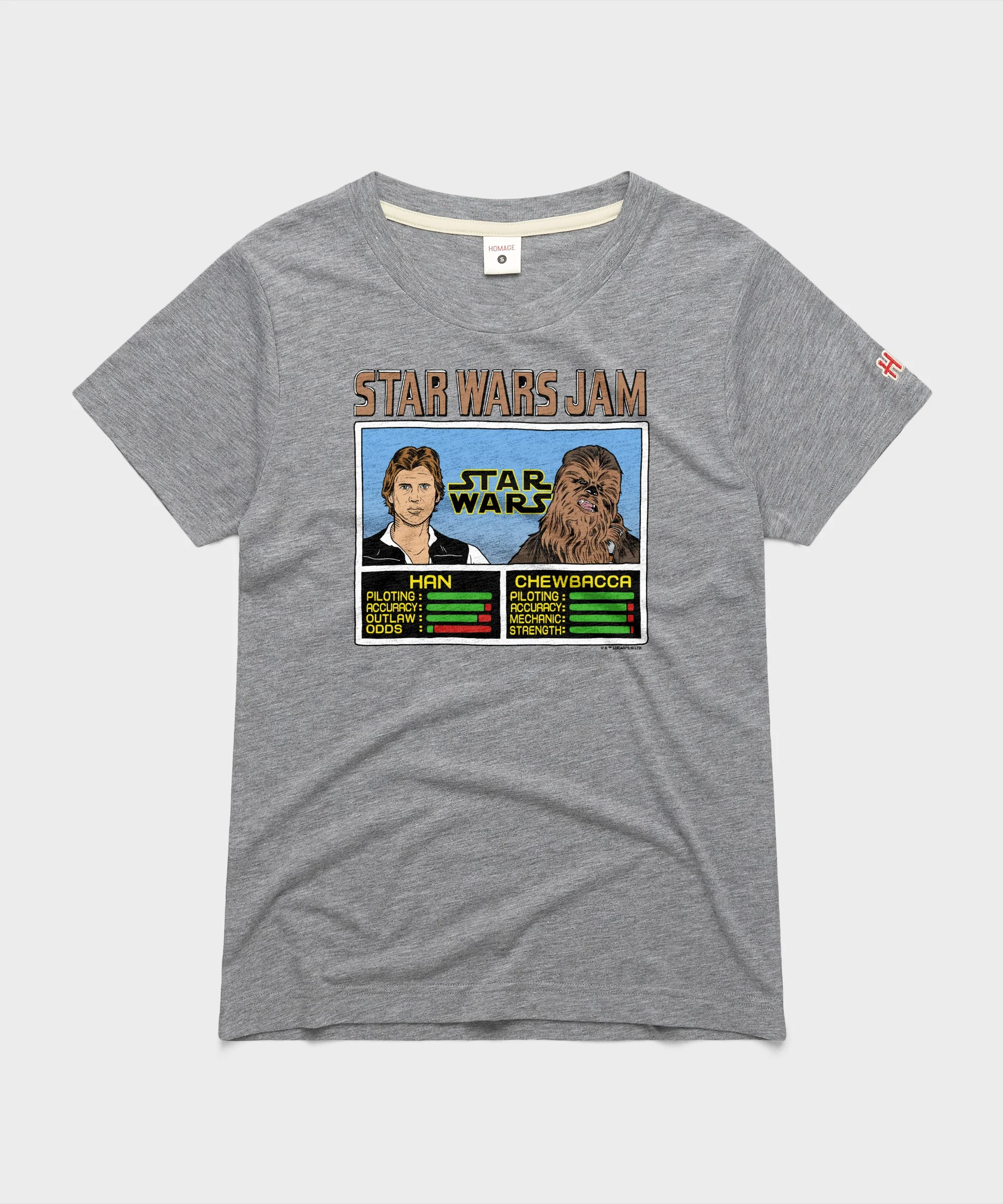 Women's Star Wars Jam Han And Chewbacca