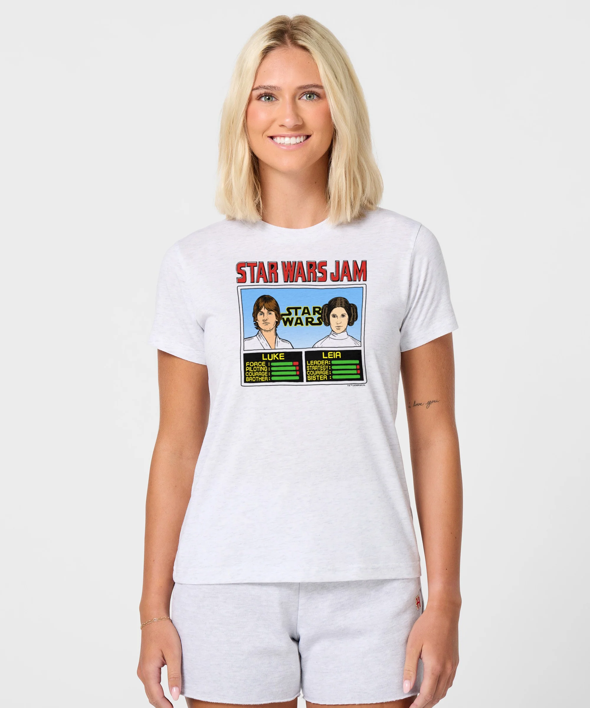 Women's Star Wars Jam Luke And Leia - Image 3