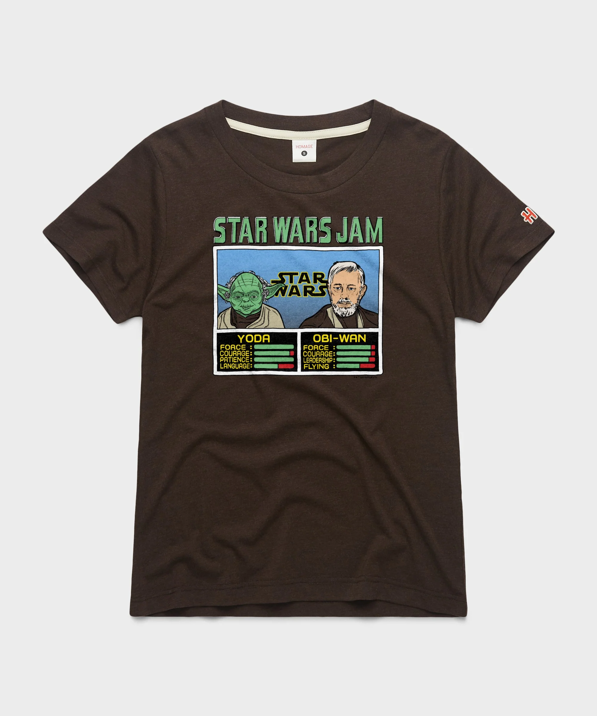 Women's Star Wars Jam Yoda And Obi-Wan