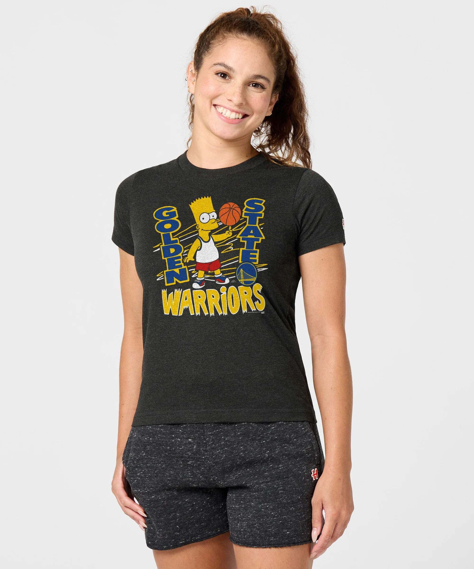 Women's The Simpsons Bart x Golden State Warriors - Image 3