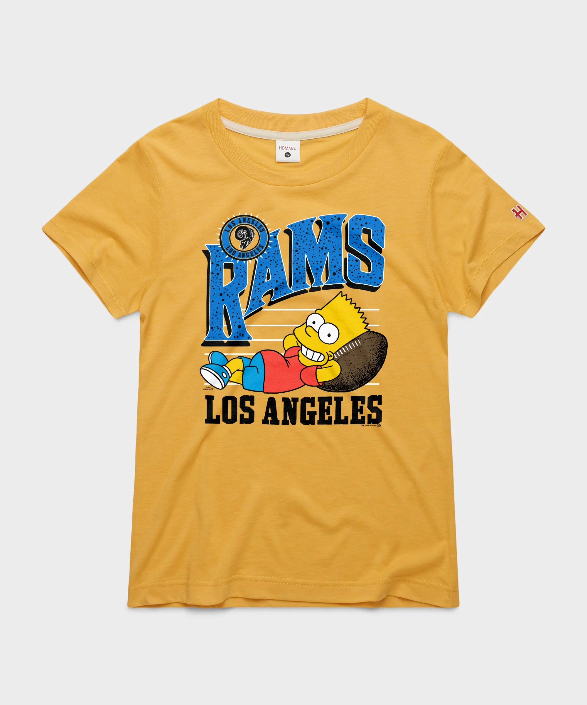 Women's The Simpsons Bart x Los Angeles Rams