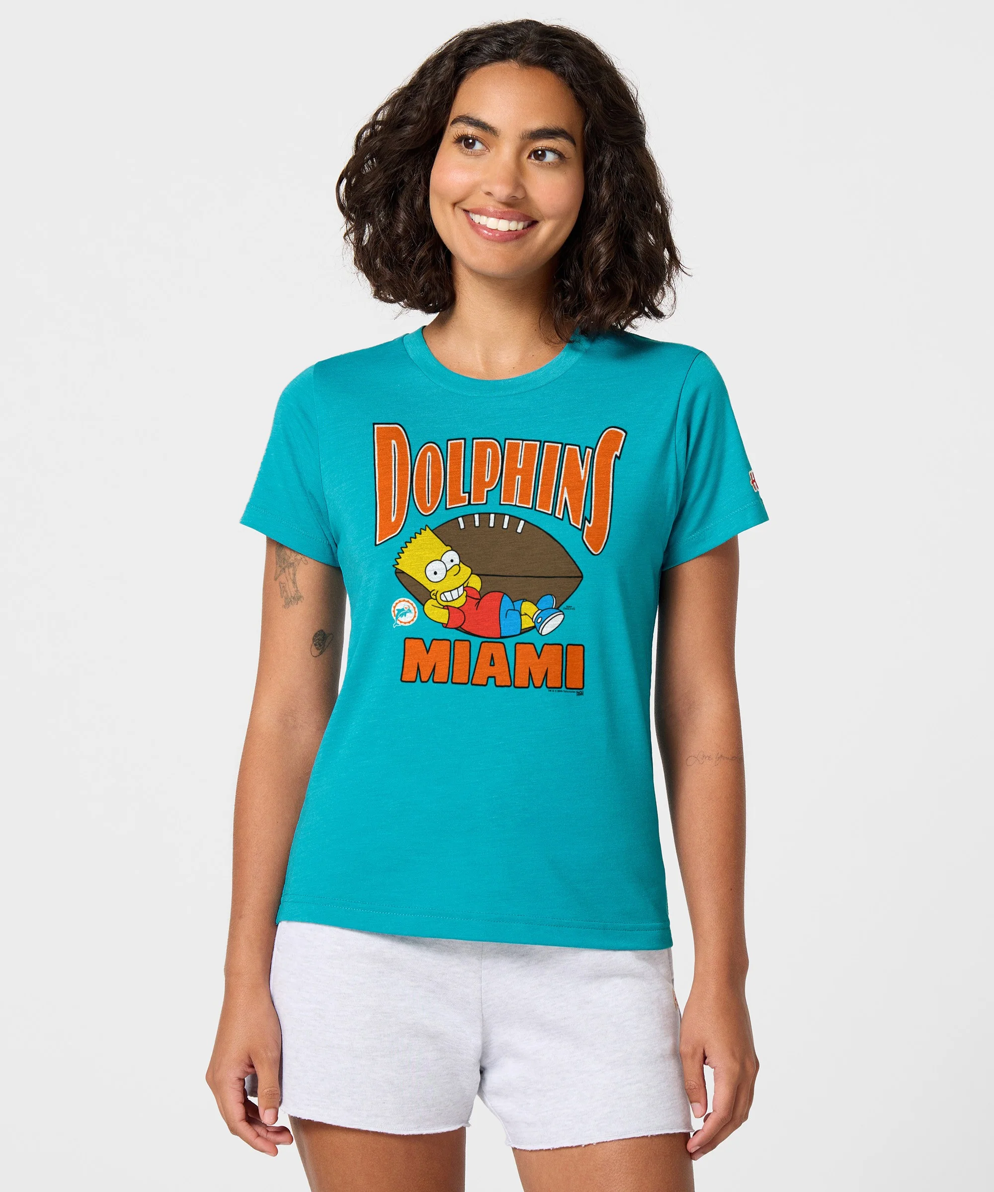 Women's The Simpsons Bart x Miami Dolphins - Image 3