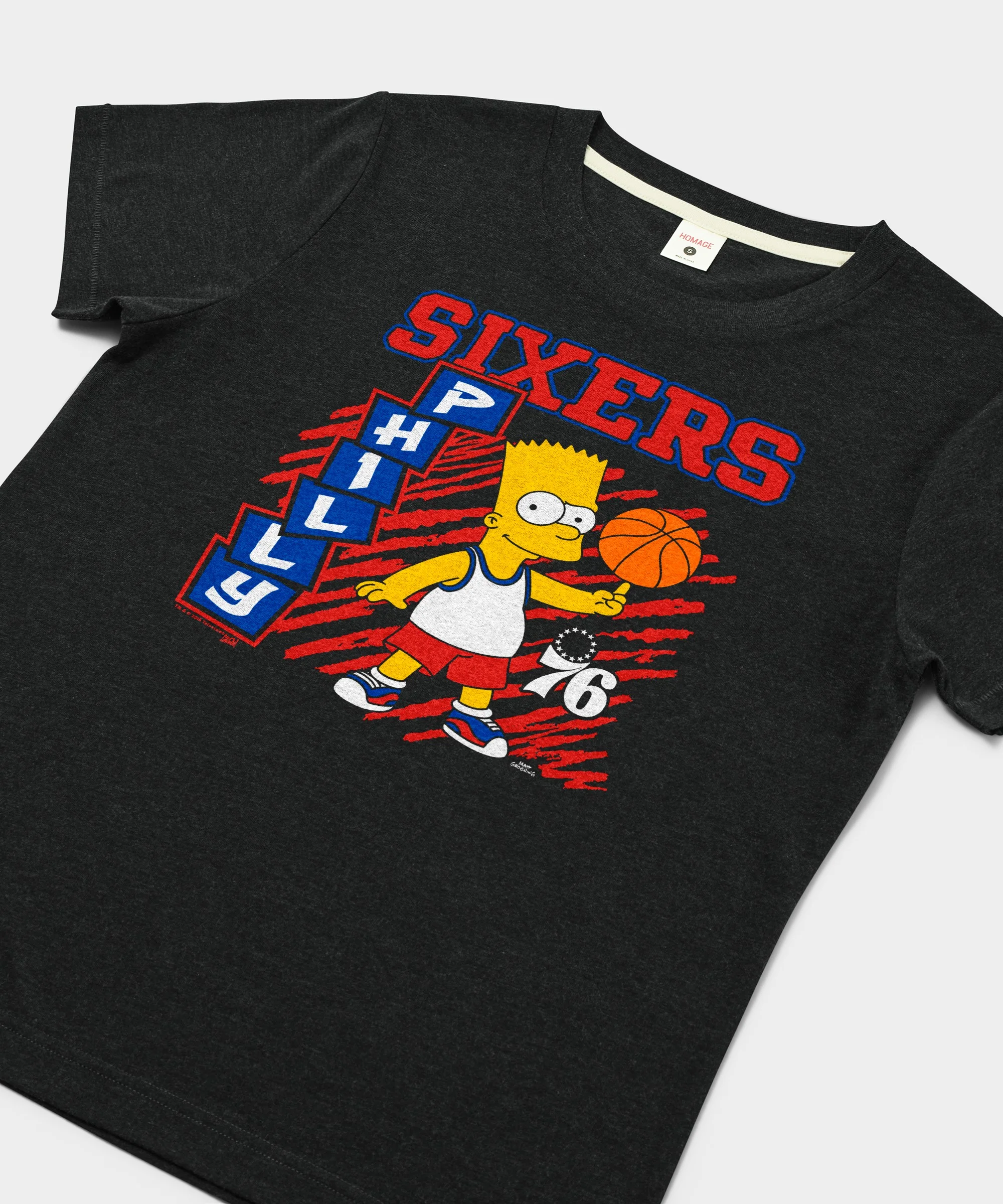 Women's The Simpsons Bart x Philadelphia 76ers - Image 2