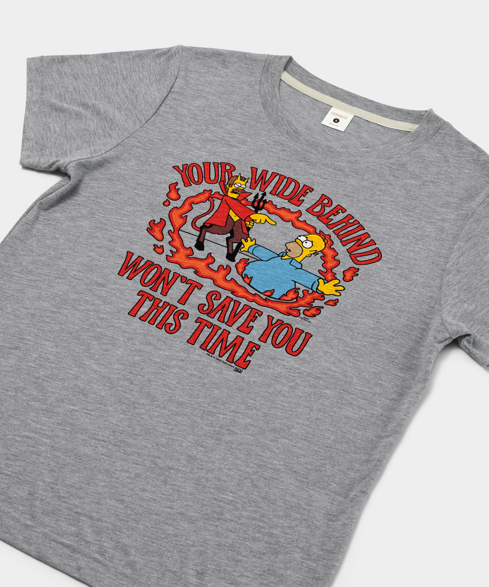 Women's The Simpsons Your Wide Behind Won't Save You This Time - Image 2