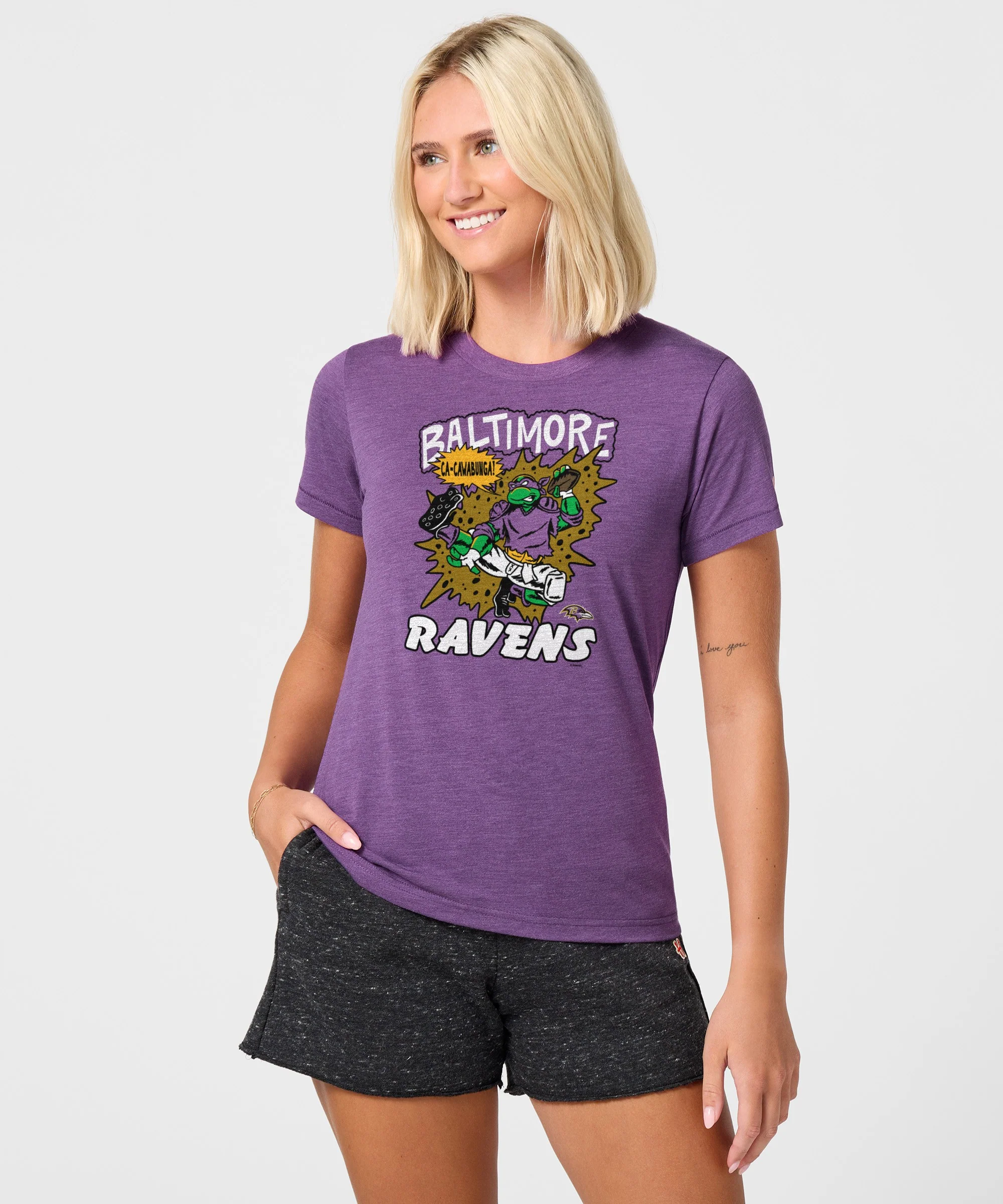 Women's TMNT Donatello x Baltimore Ravens - Image 3