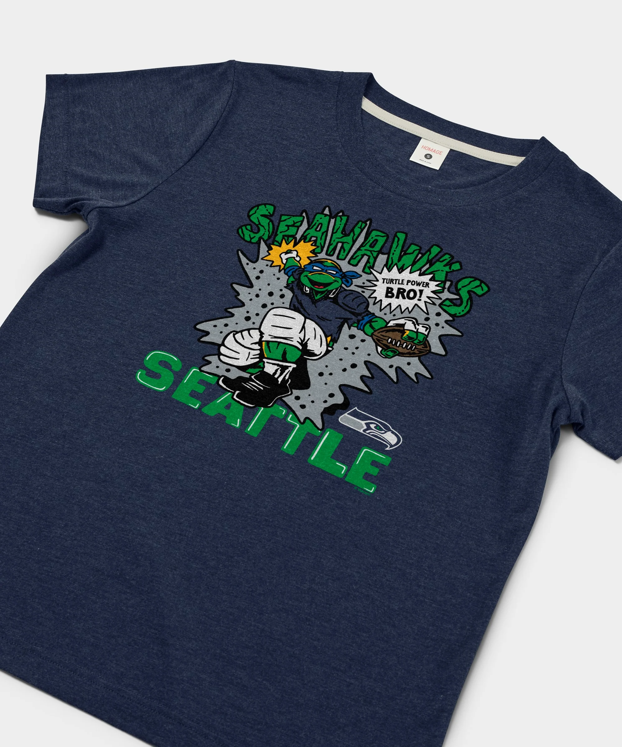 Women's TMNT Leonardo x Seattle Seahawks - Image 2