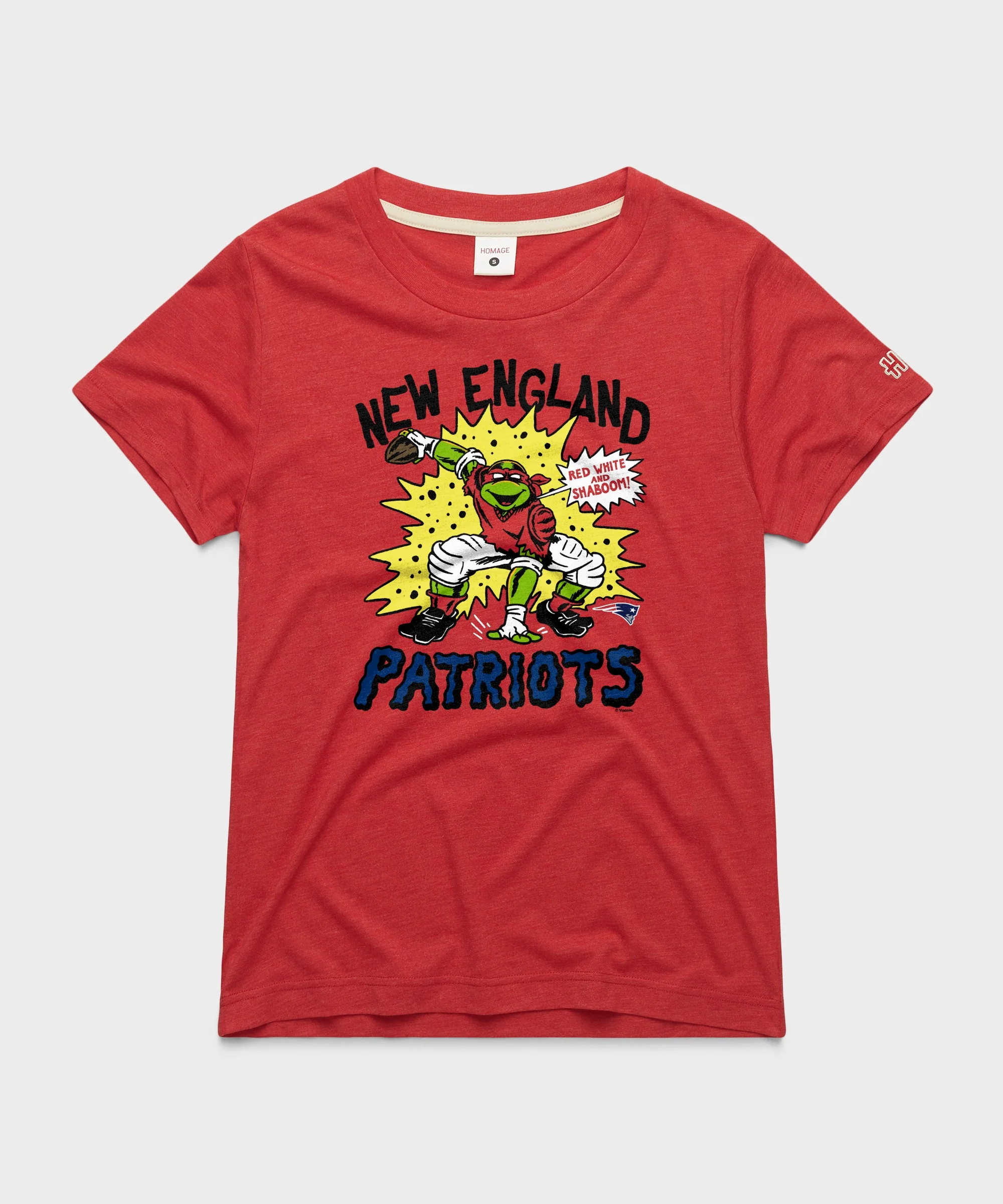 Women's TMNT Raphael x New England Patriots