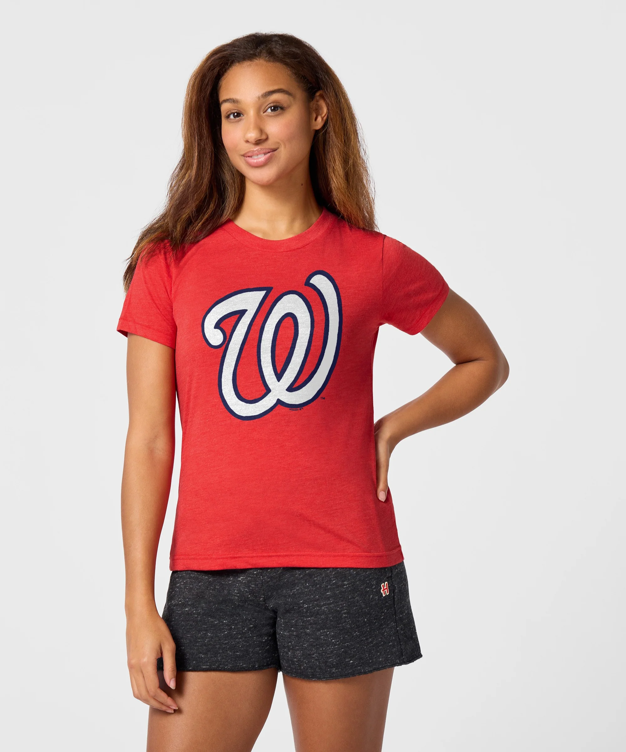 Women's Washington Nationals Cap Logo '24 - Image 3