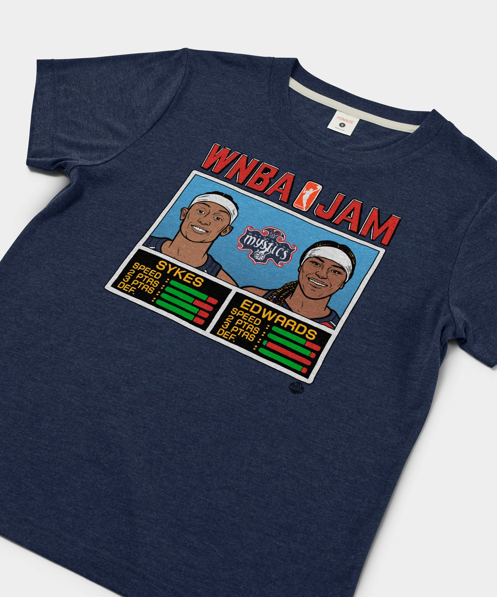 Women's WNBA Jam Mystics Sykes And Edwards - Image 2