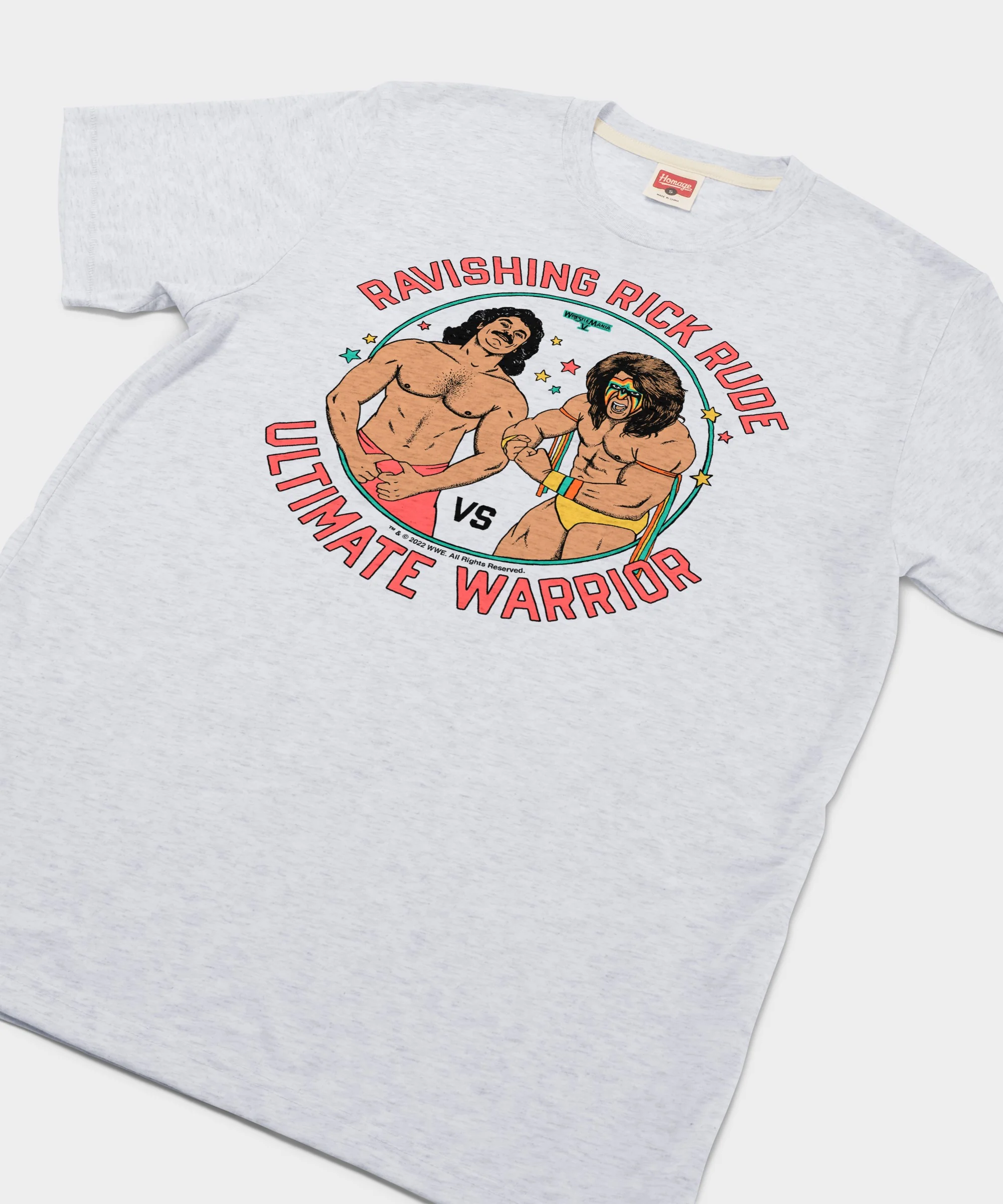 WrestleMania V Rude Vs Warrior - Image 2