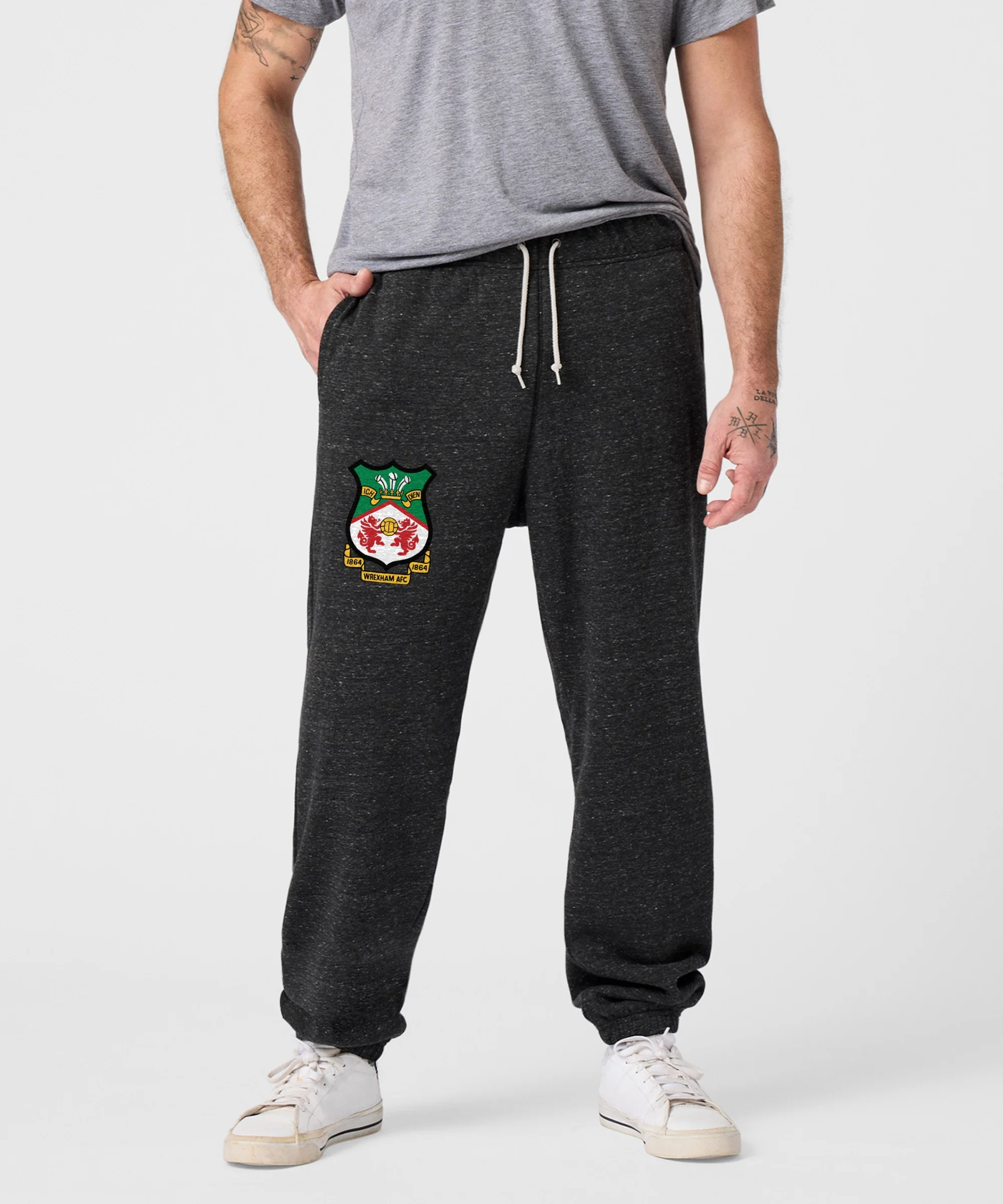 Wrexham AFC Crest Sweatpants - Image 3