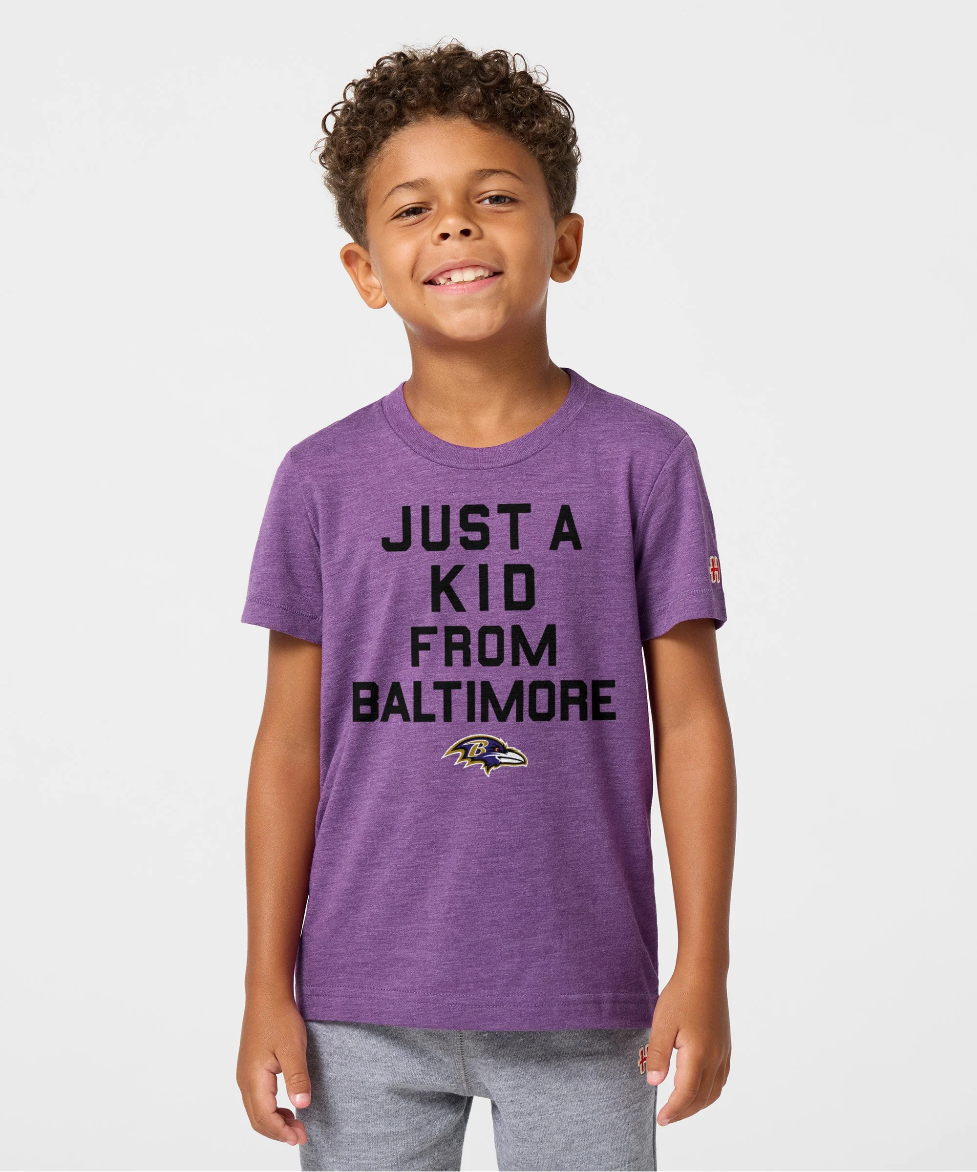 Youth Baltimore Ravens Just A Kid From Baltimore - Image 3