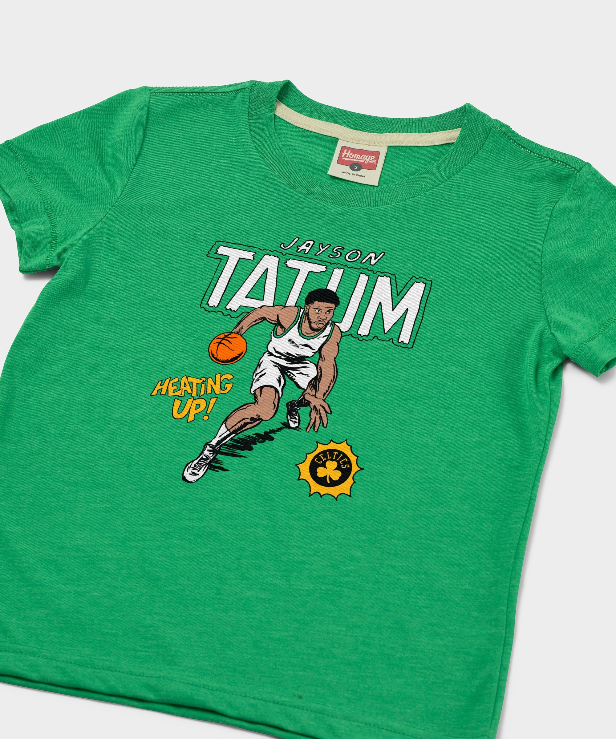 Youth Boston Celtics Comic Book Jayson Tatum - Image 2