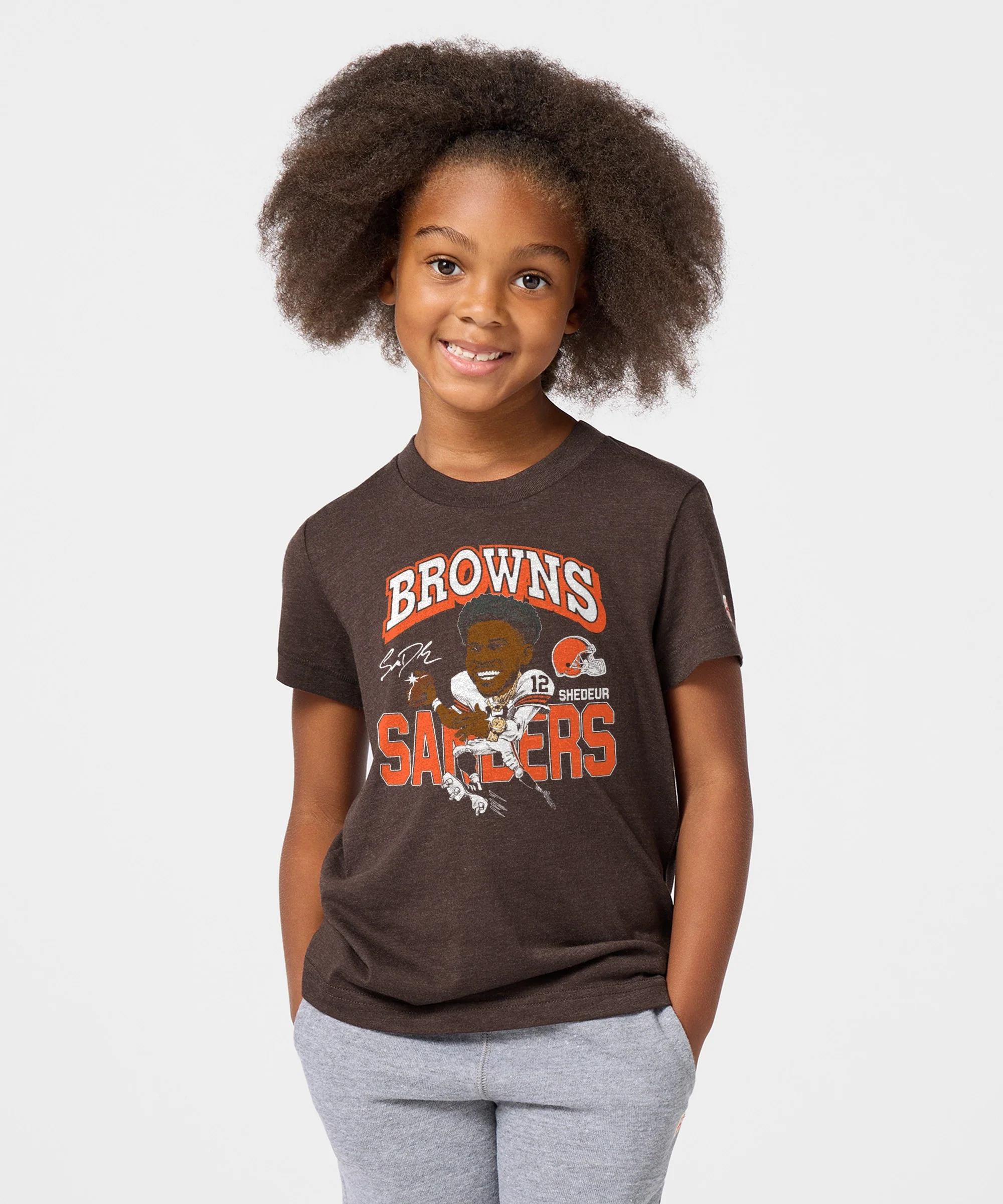 Youth Browns Shedeur Sanders Signature - Image 3
