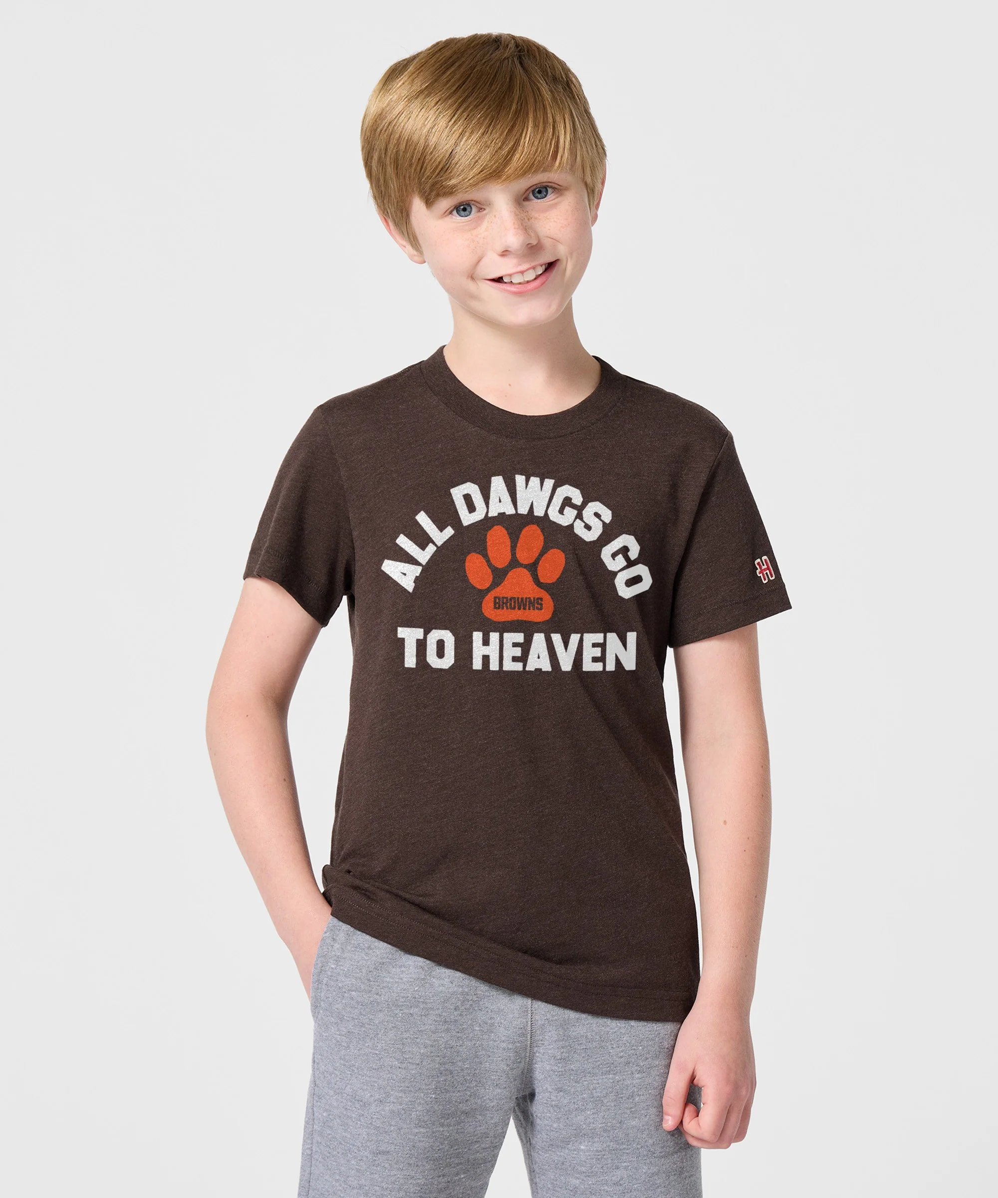 Youth Cleveland Browns All Dawgs Go To Heaven - Image 3