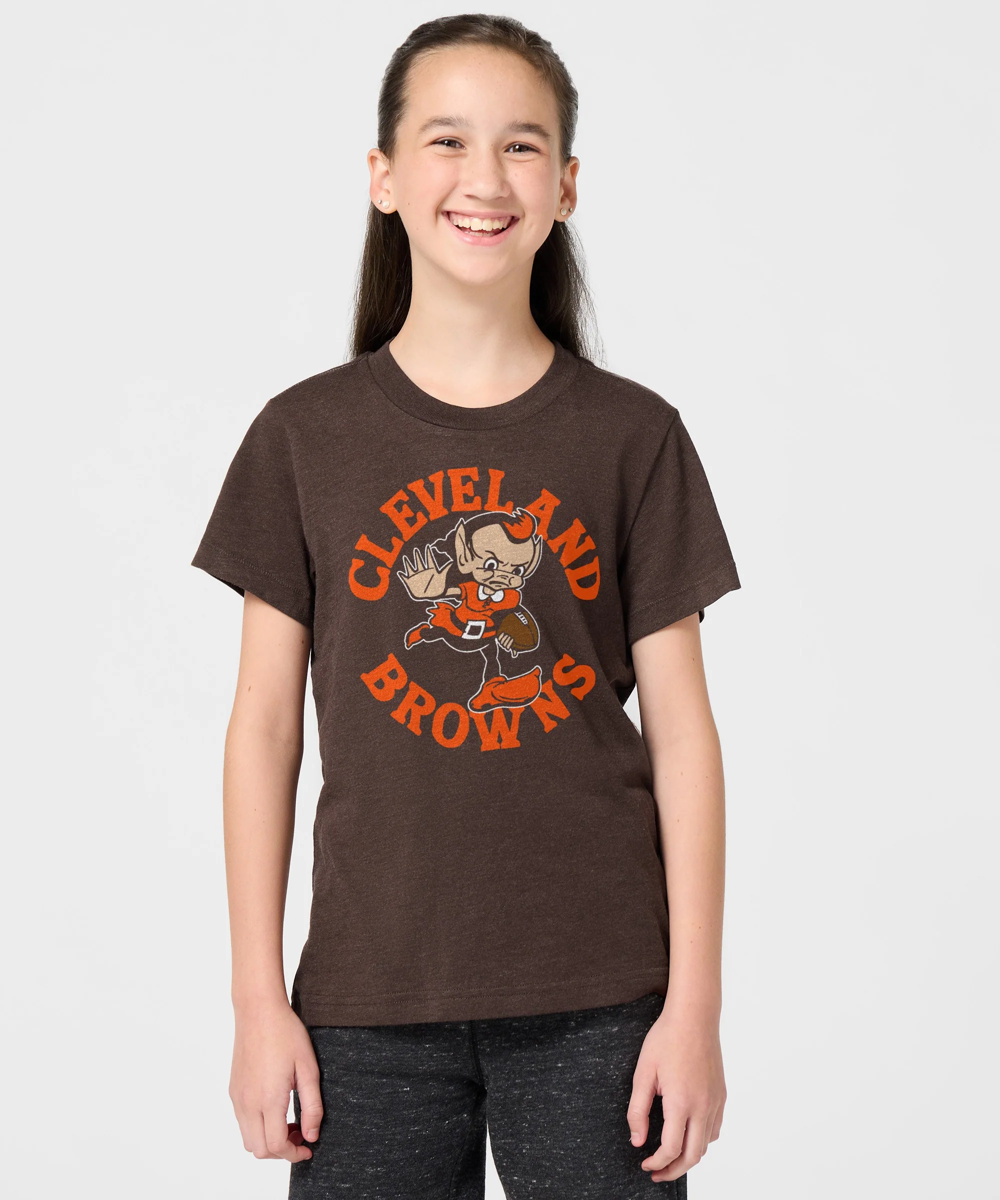 Youth Cleveland Browns Brownie Stiff Arm - Image 3