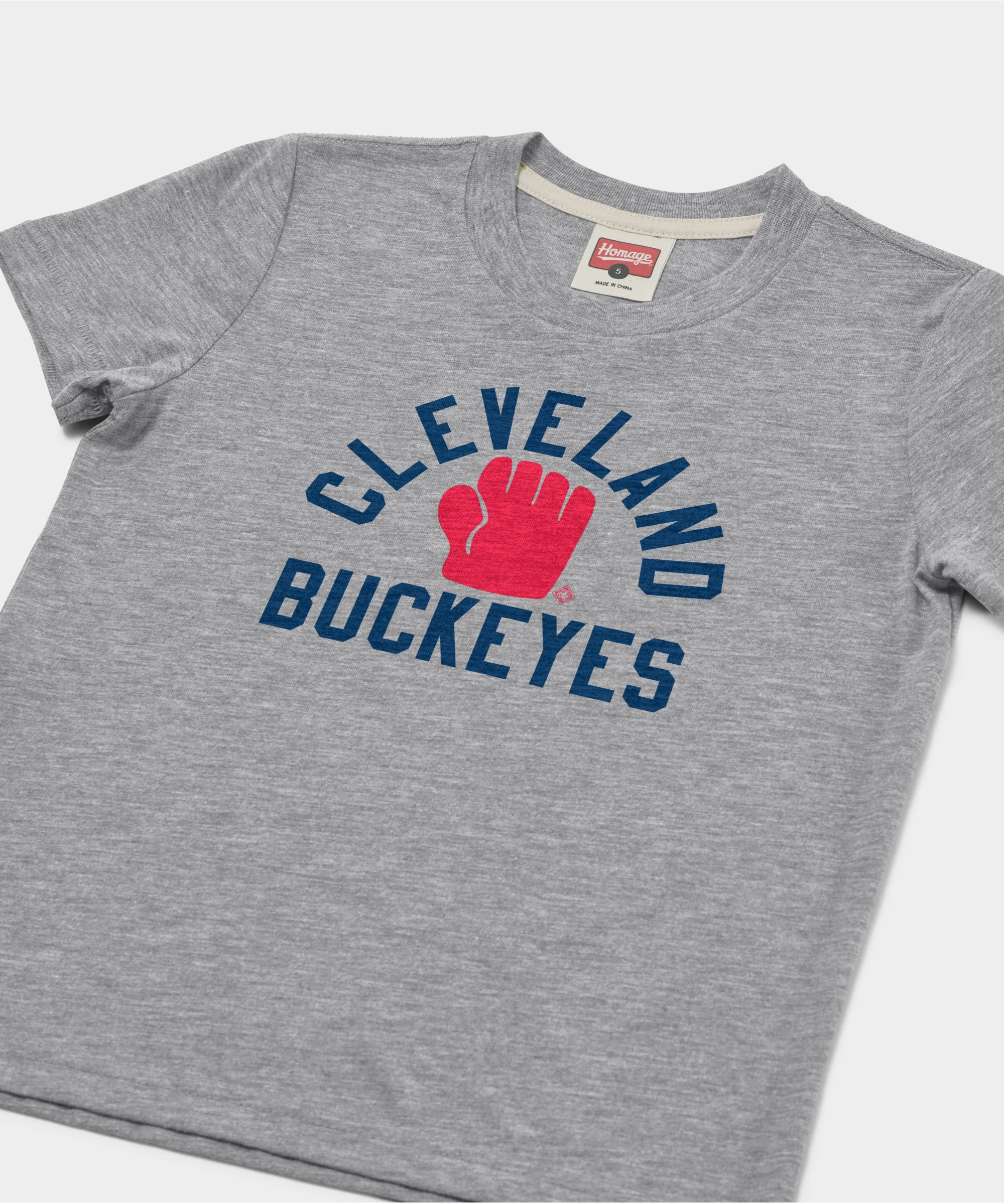 Youth Cleveland Buckeyes Glove - Image 2