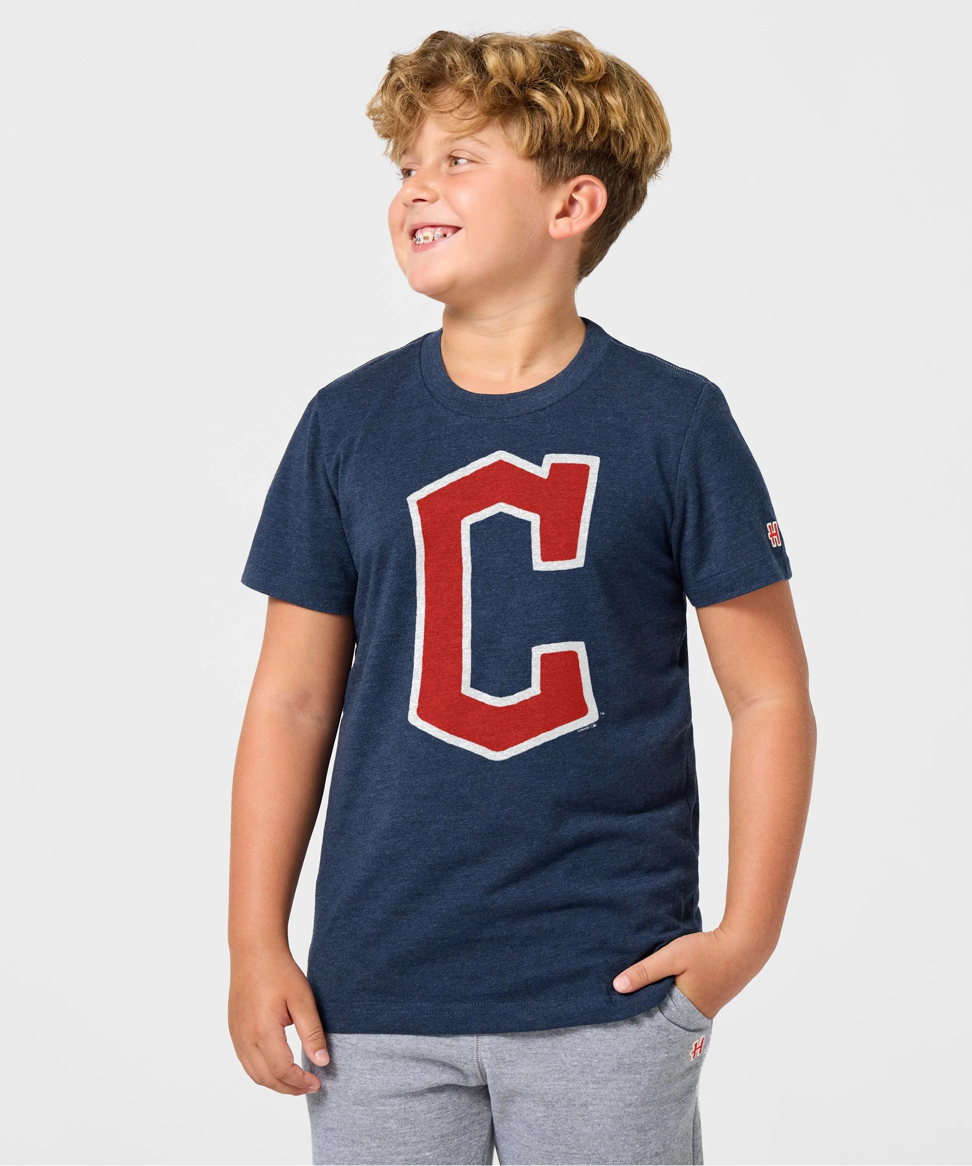 Youth Cleveland Guardians Cap Logo '22 - Image 3
