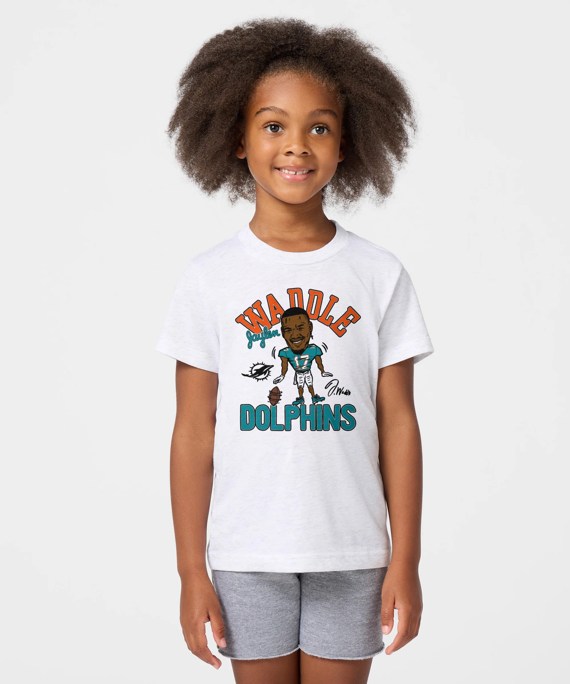 Youth Dolphins Jaylen Waddle Signature - Image 3