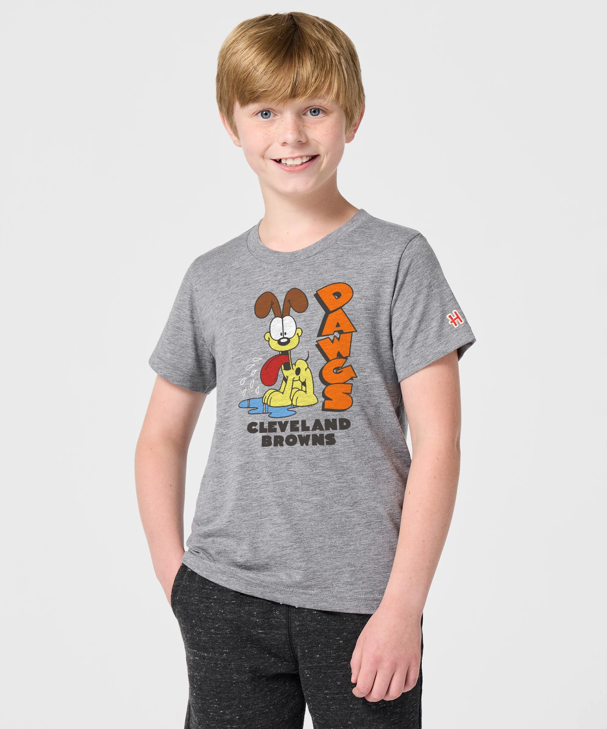 Youth Garfield Odie X Cleveland Browns - Image 3