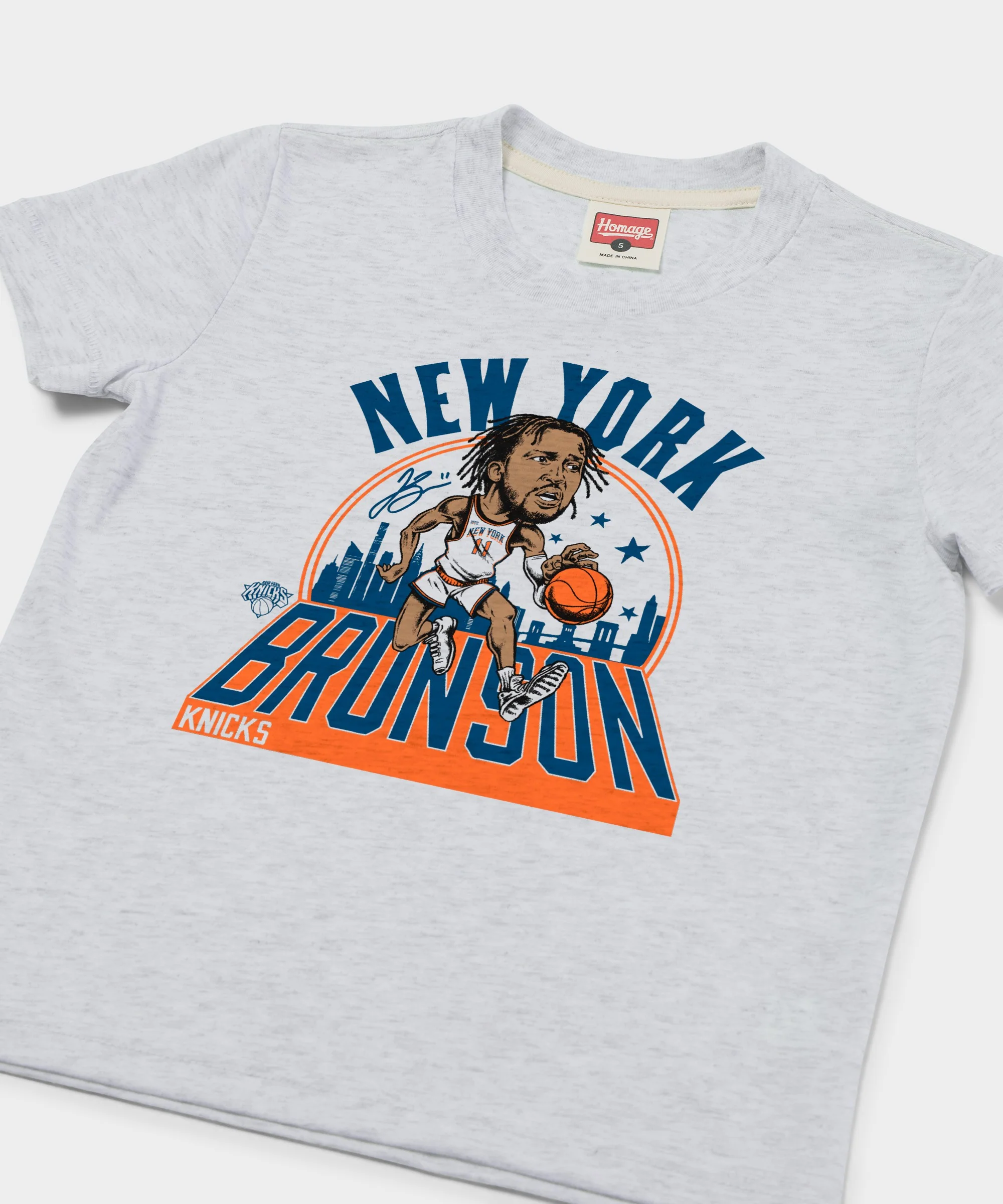 Youth Knicks Jalen Brunson Signature City Edition 2024 - Image 2