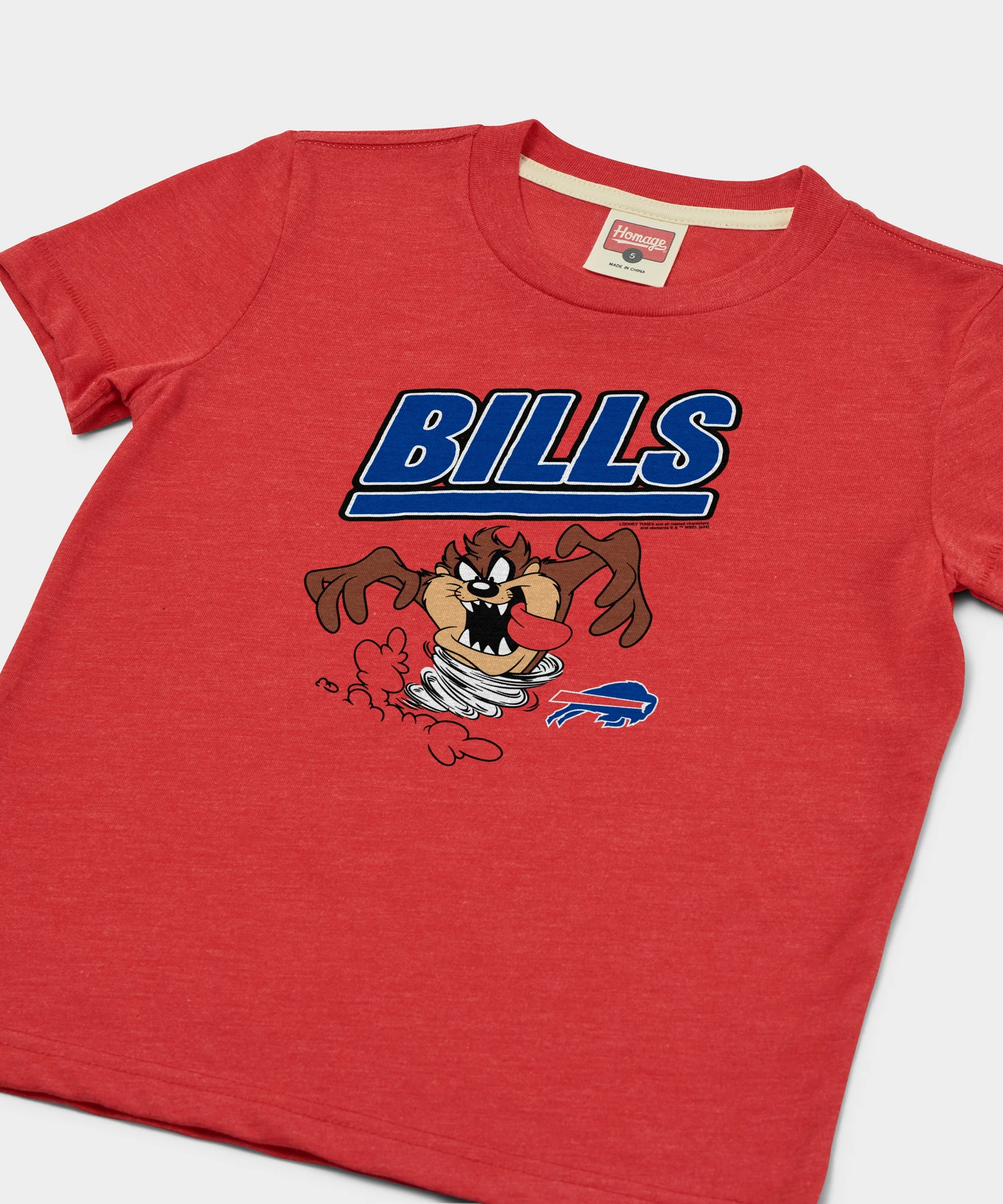 Youth Looney Tunes Taz x Buffalo Bills - Image 2