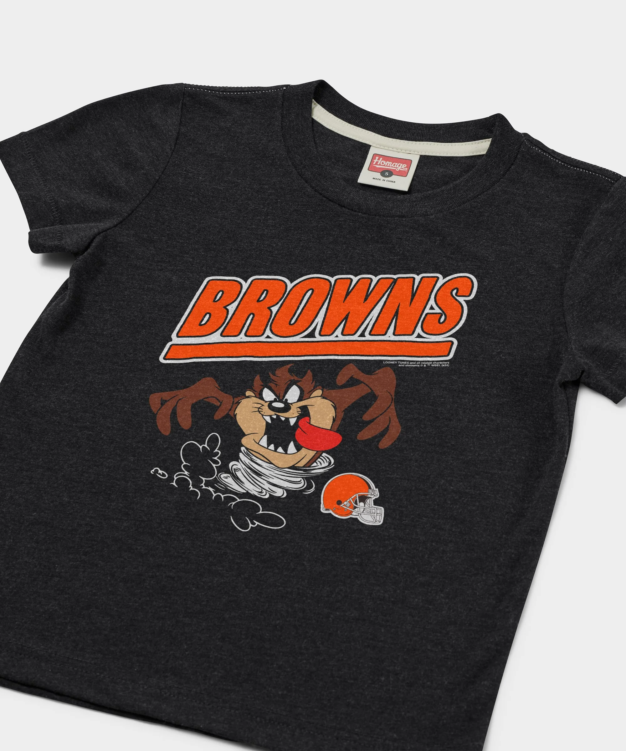 Youth Looney Tunes Taz x Cleveland Browns - Image 2