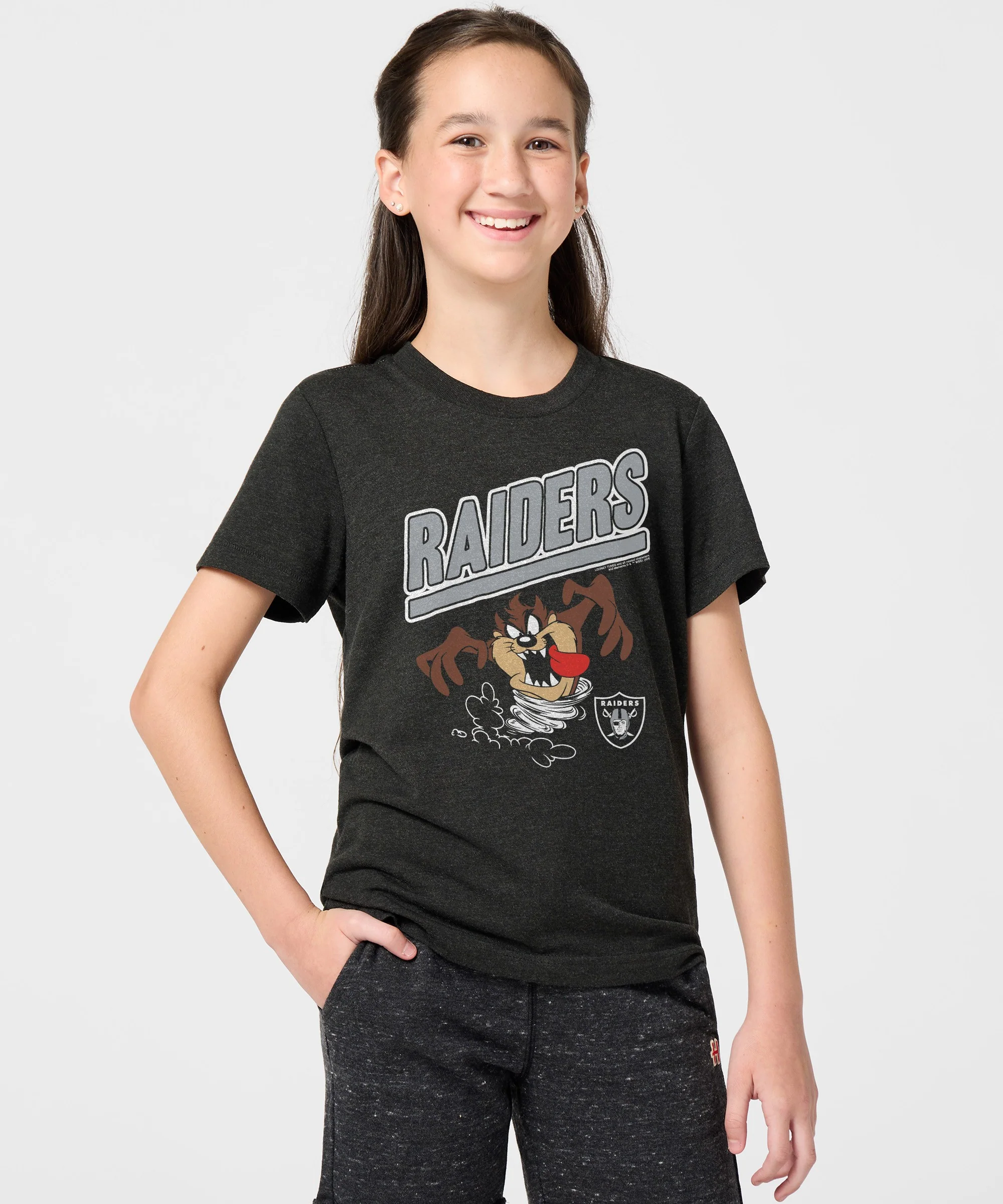 Youth Looney Tunes Taz x Las Vegas Raiders - Image 3