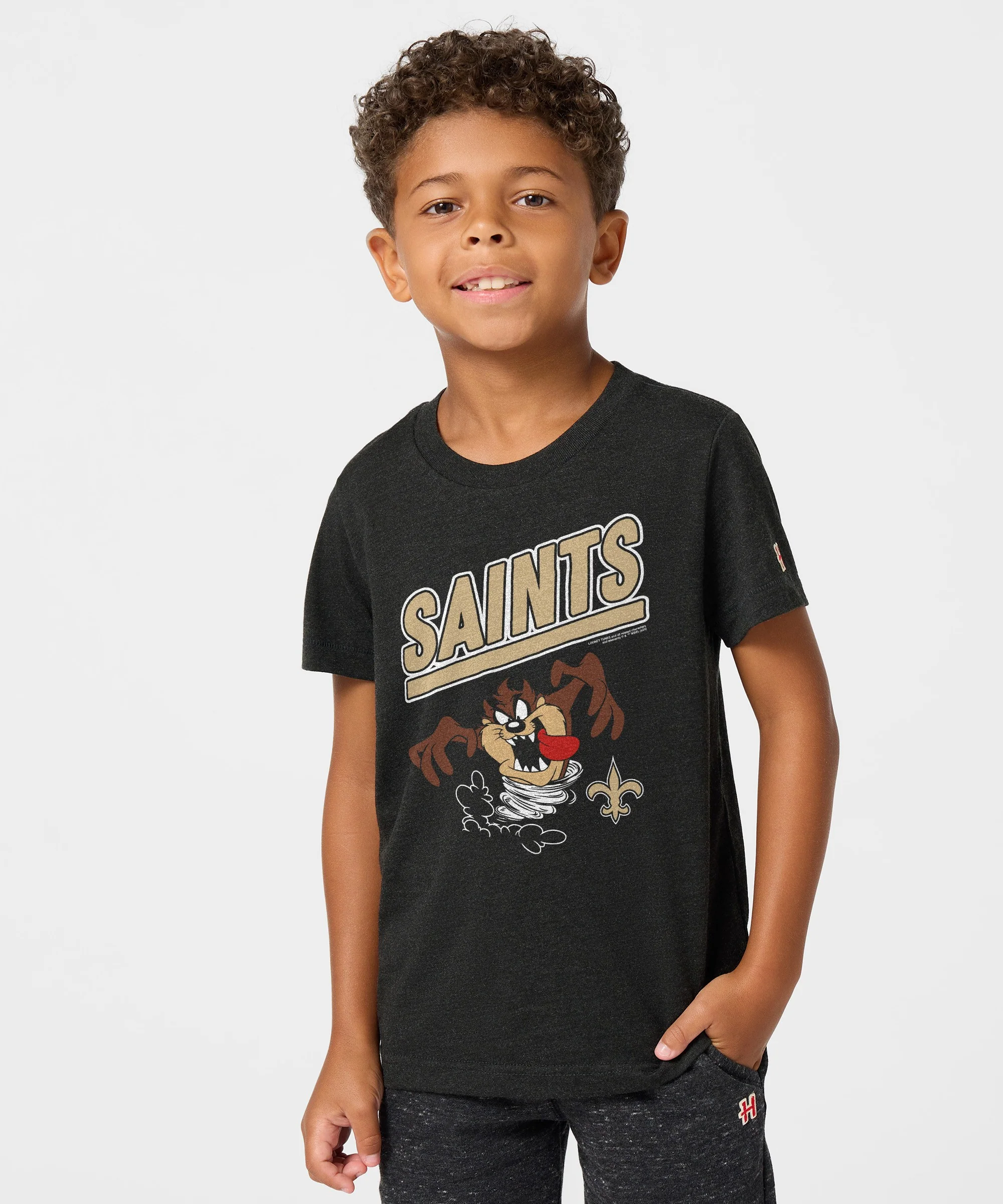Youth Looney Tunes Taz x New Orleans Saints - Image 3