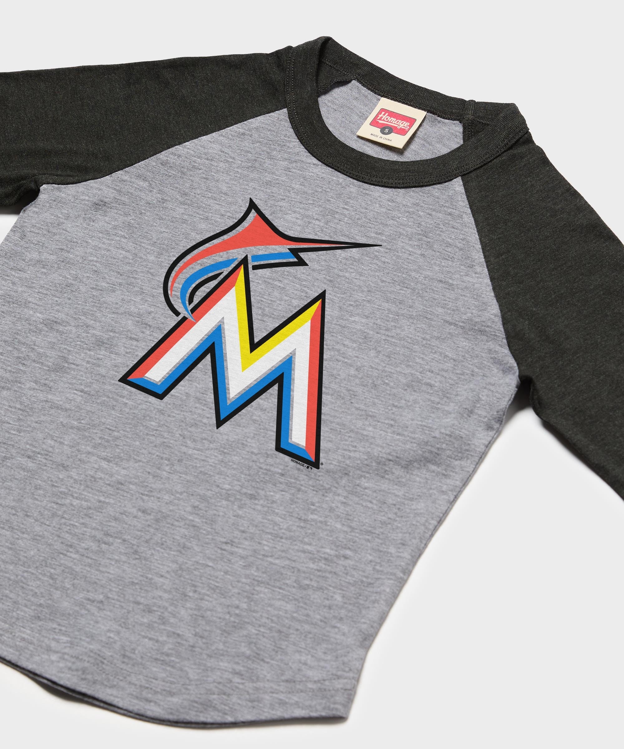 Youth Miami Marlins '17 Raglan - Image 2