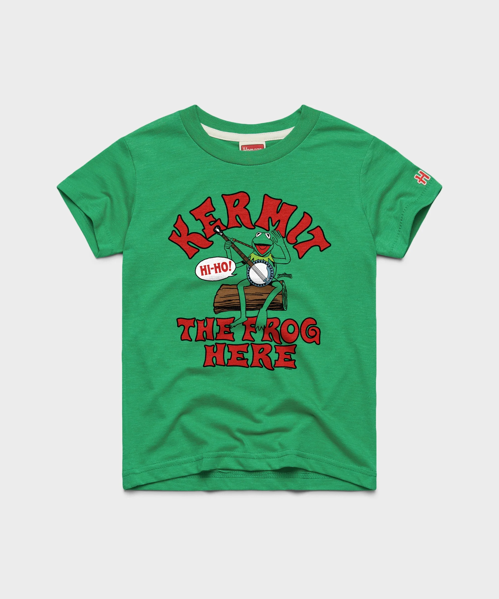 Youth Muppets Kermit The Frog Here T-Shirt