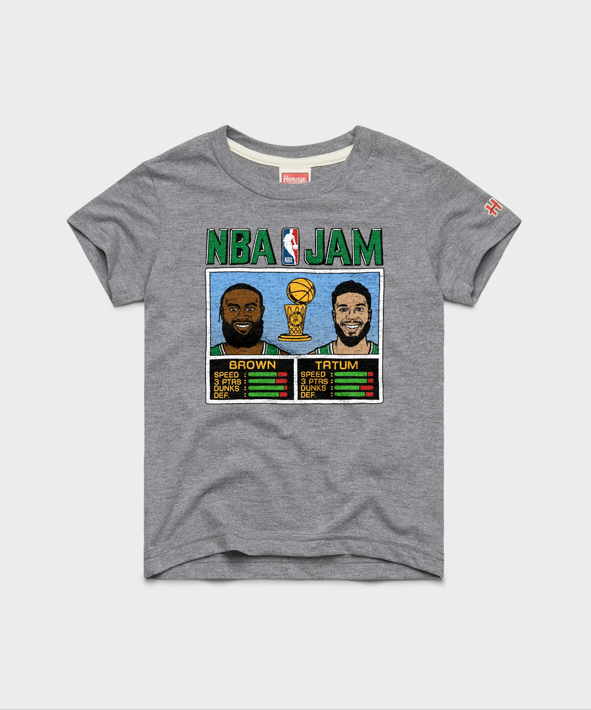 Youth NBA Jam Celtics 2024 Champs Brown And Tatum
