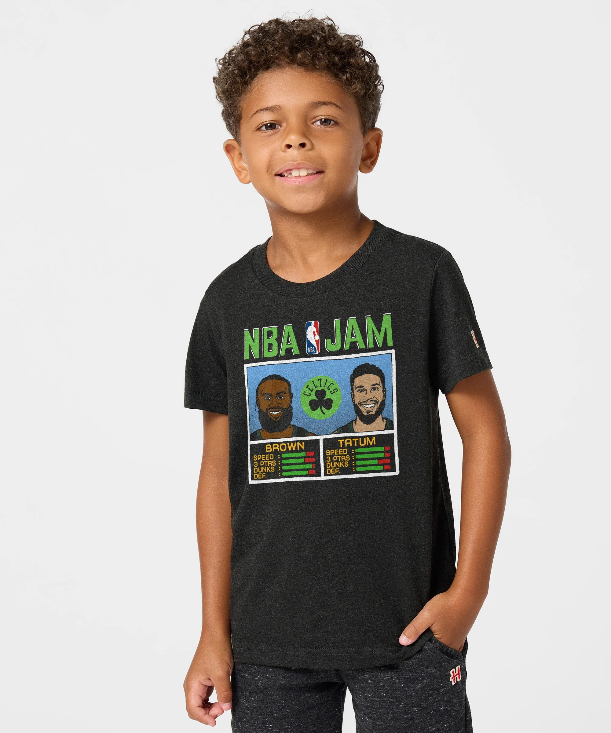 Youth NBA Jam Celtics City Brown And Tatum - Image 3