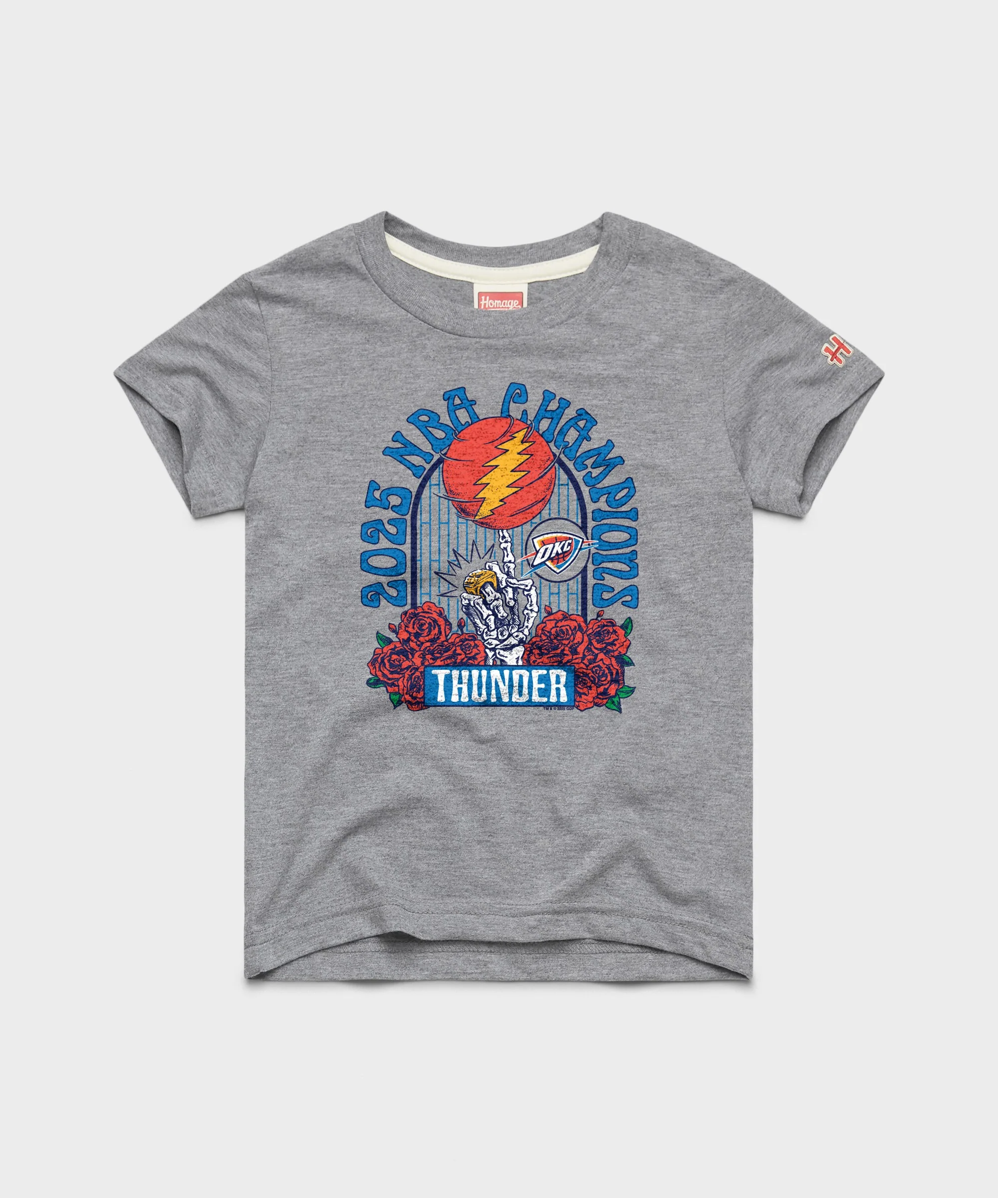 Youth NBA x Grateful Dead 2025 Champs Thunder