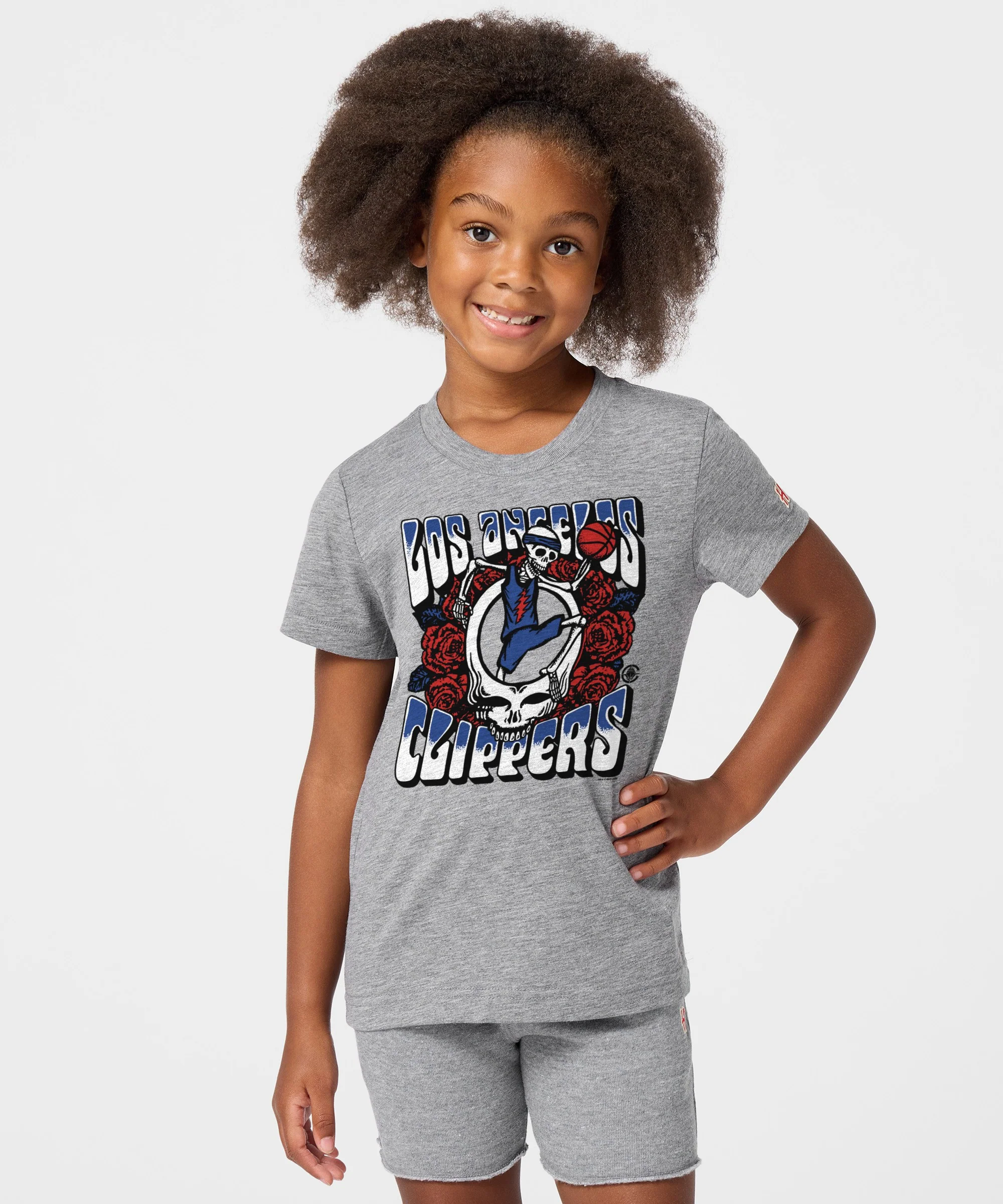 Youth NBA x Grateful Dead x Clippers Skull - Image 3