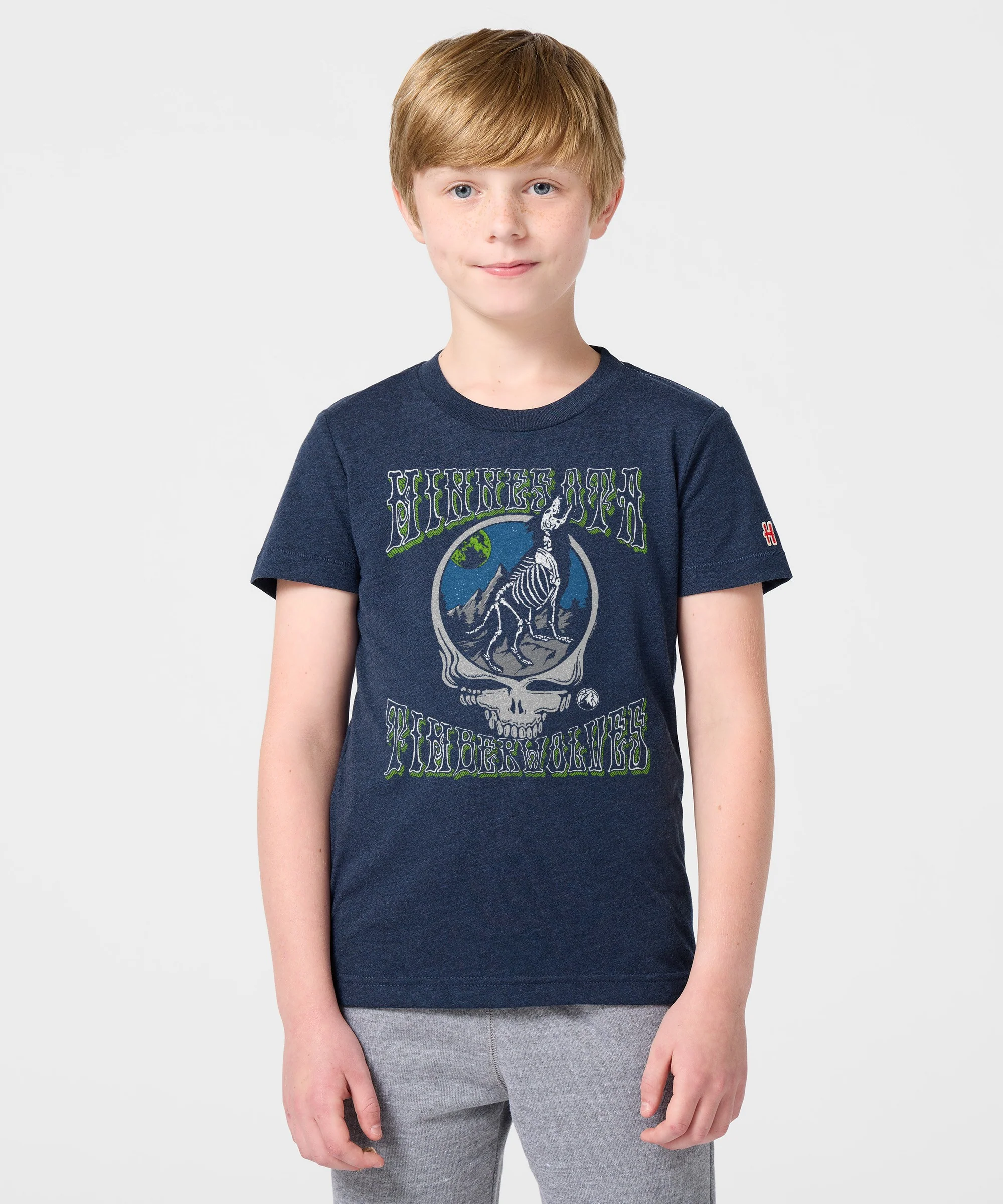 Youth NBA x Grateful Dead x Timberwolves Skull - Image 3