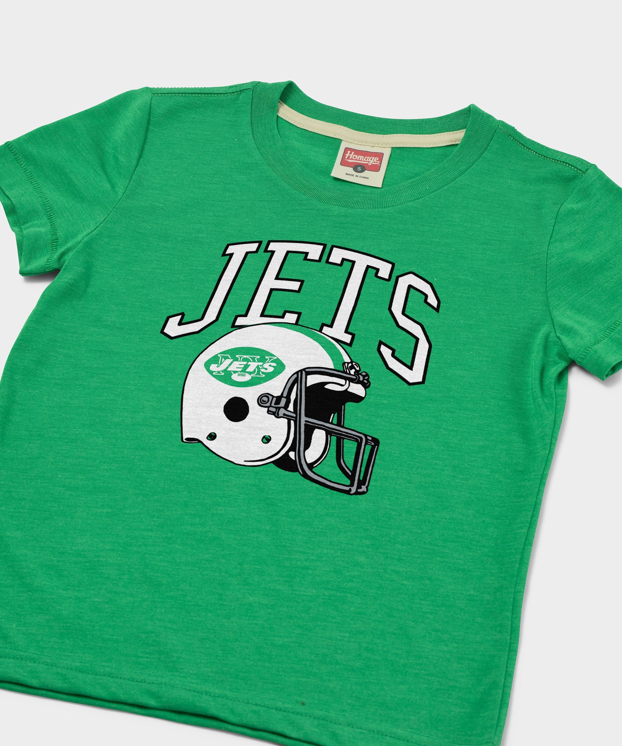Youth New York Jets Helmet Retro - Image 2