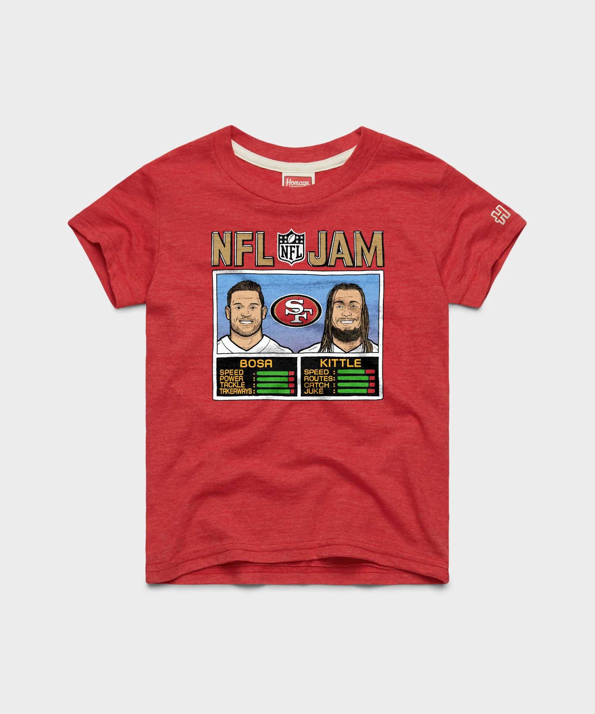Youth NFL Jam 49ers Bosa And Kittle