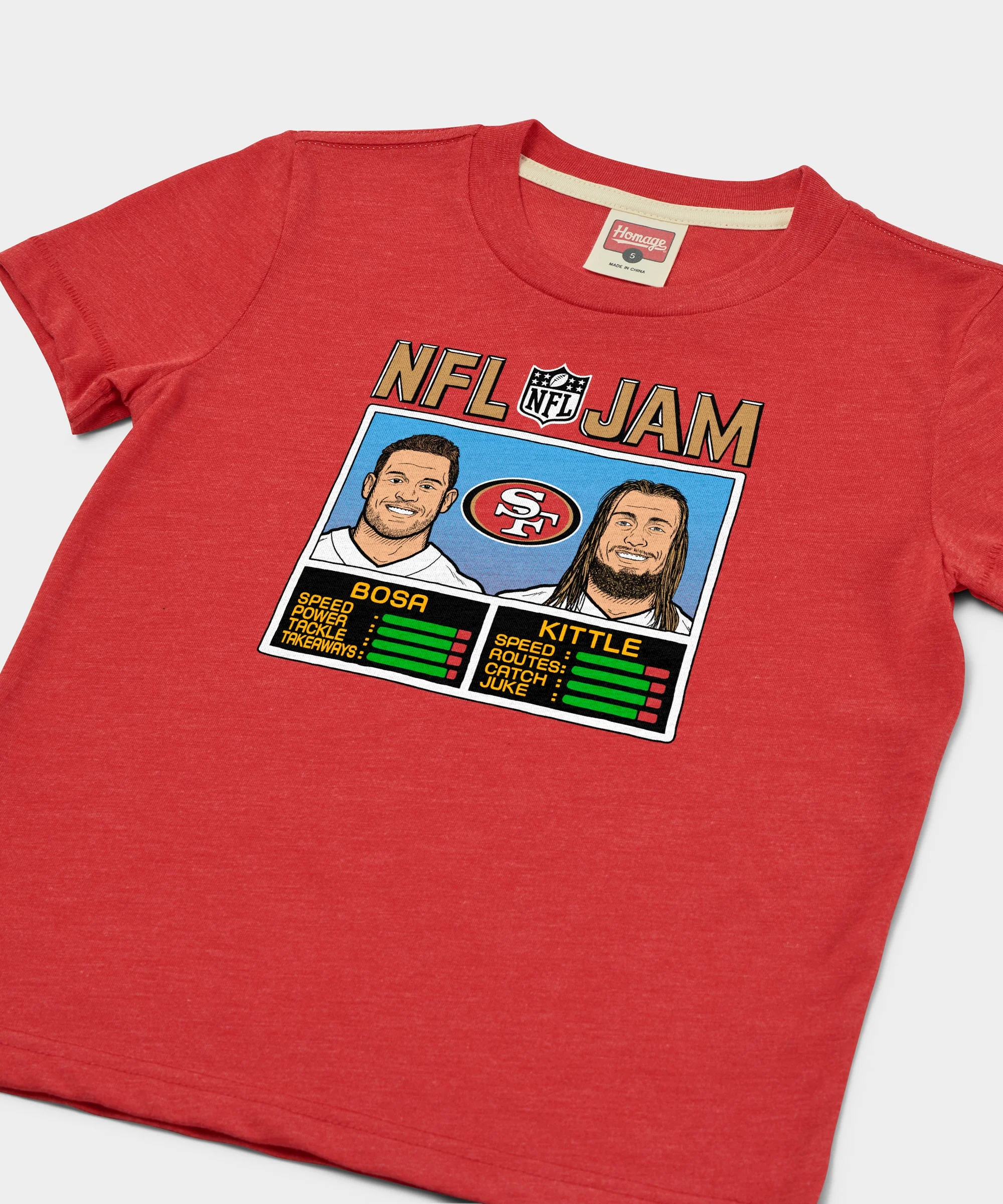 Youth NFL Jam 49ers Bosa And Kittle - Image 2
