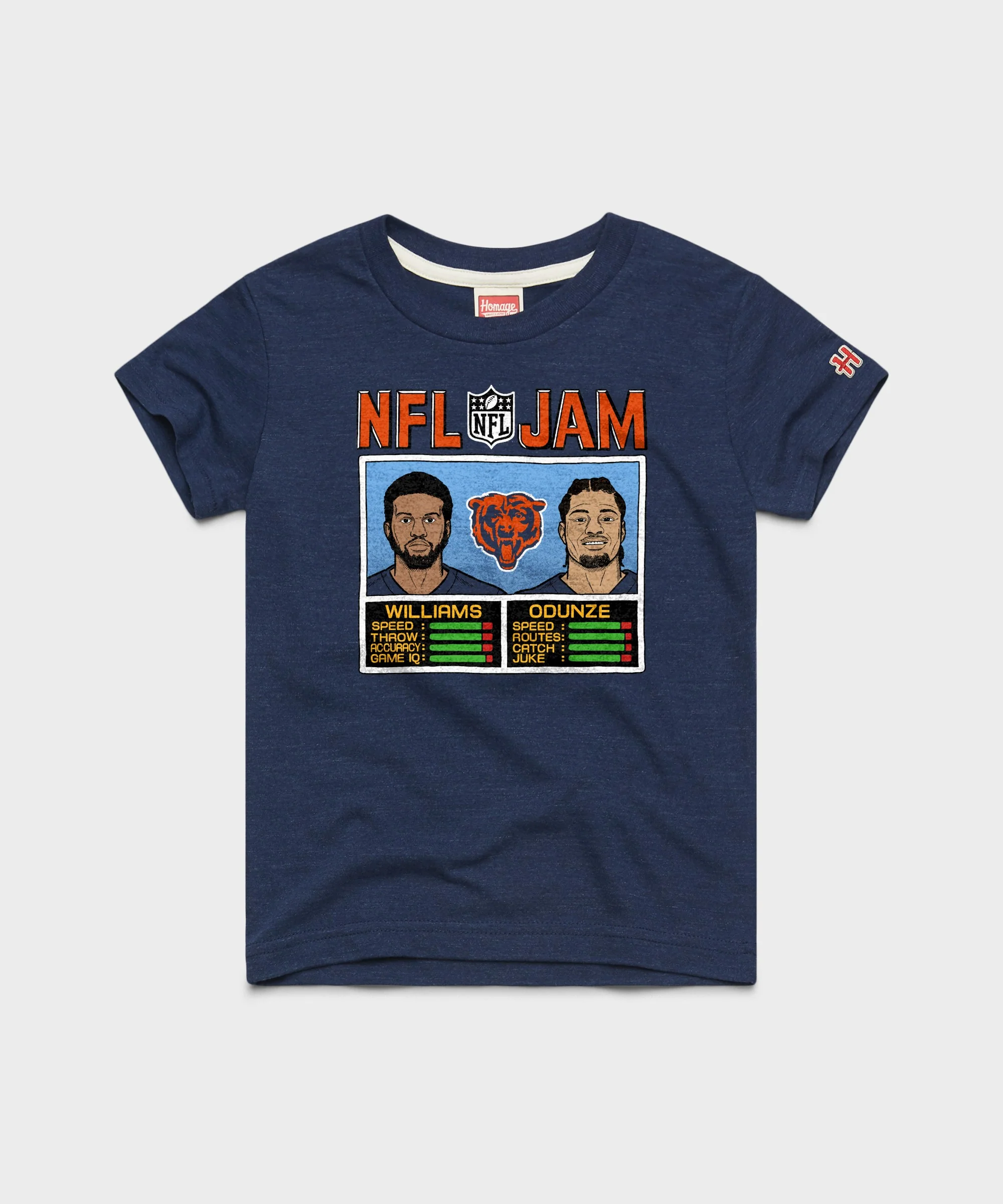 Youth NFL Jam Bears Williams And Odunze