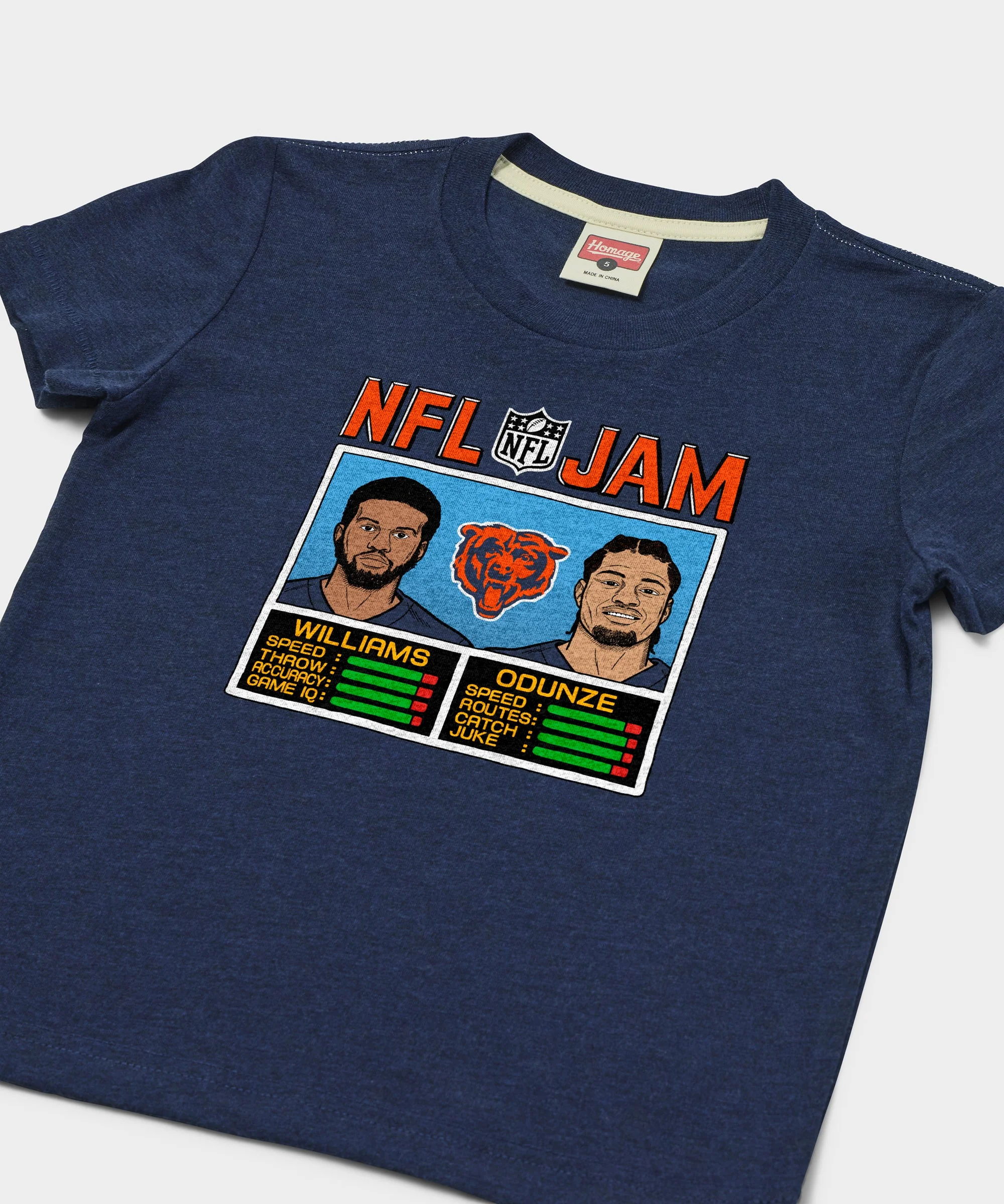 Youth NFL Jam Bears Williams And Odunze - Image 2