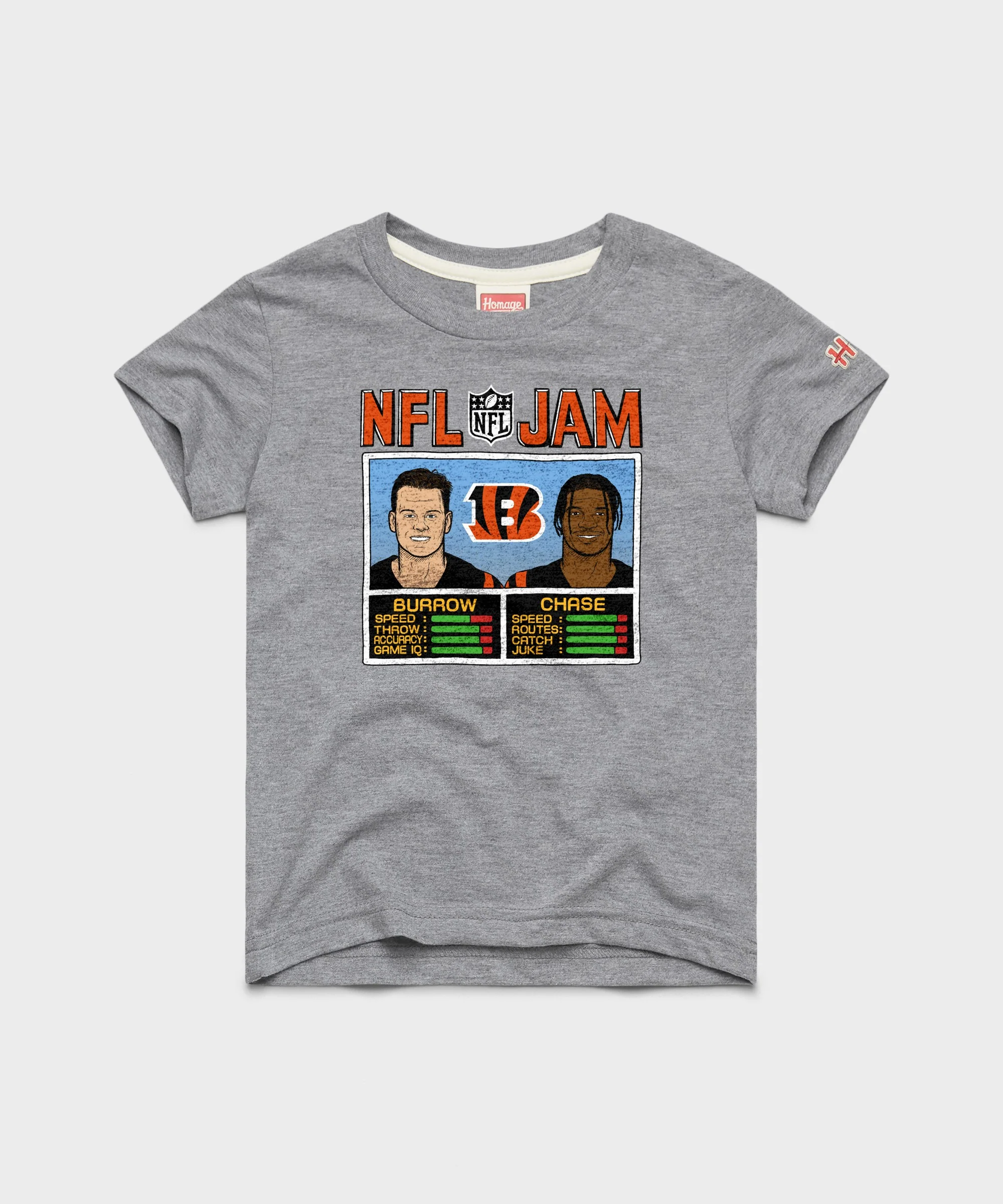 Youth NFL Jam Bengals Burrow And Chase
