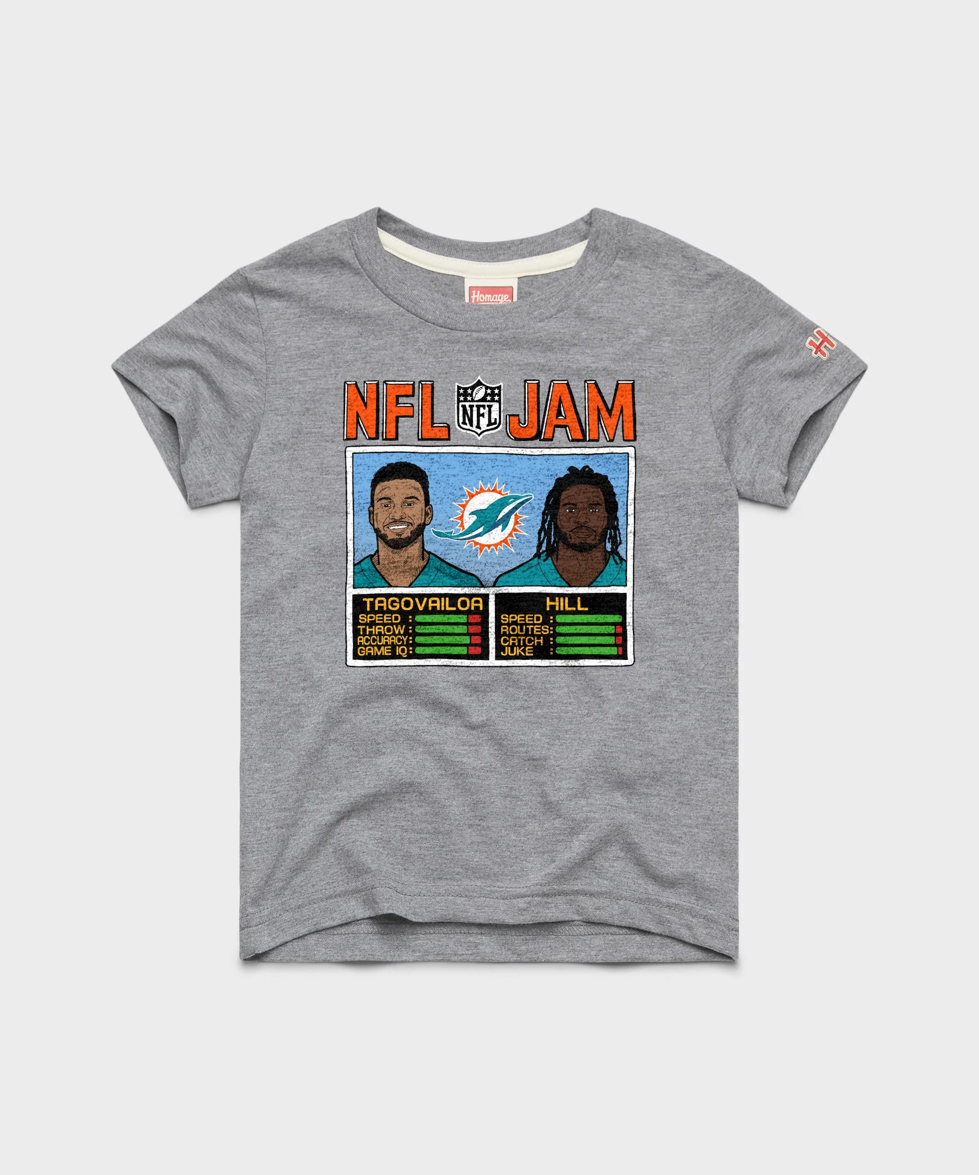 Youth NFL Jam Dolphins Tagovailoa And Hill