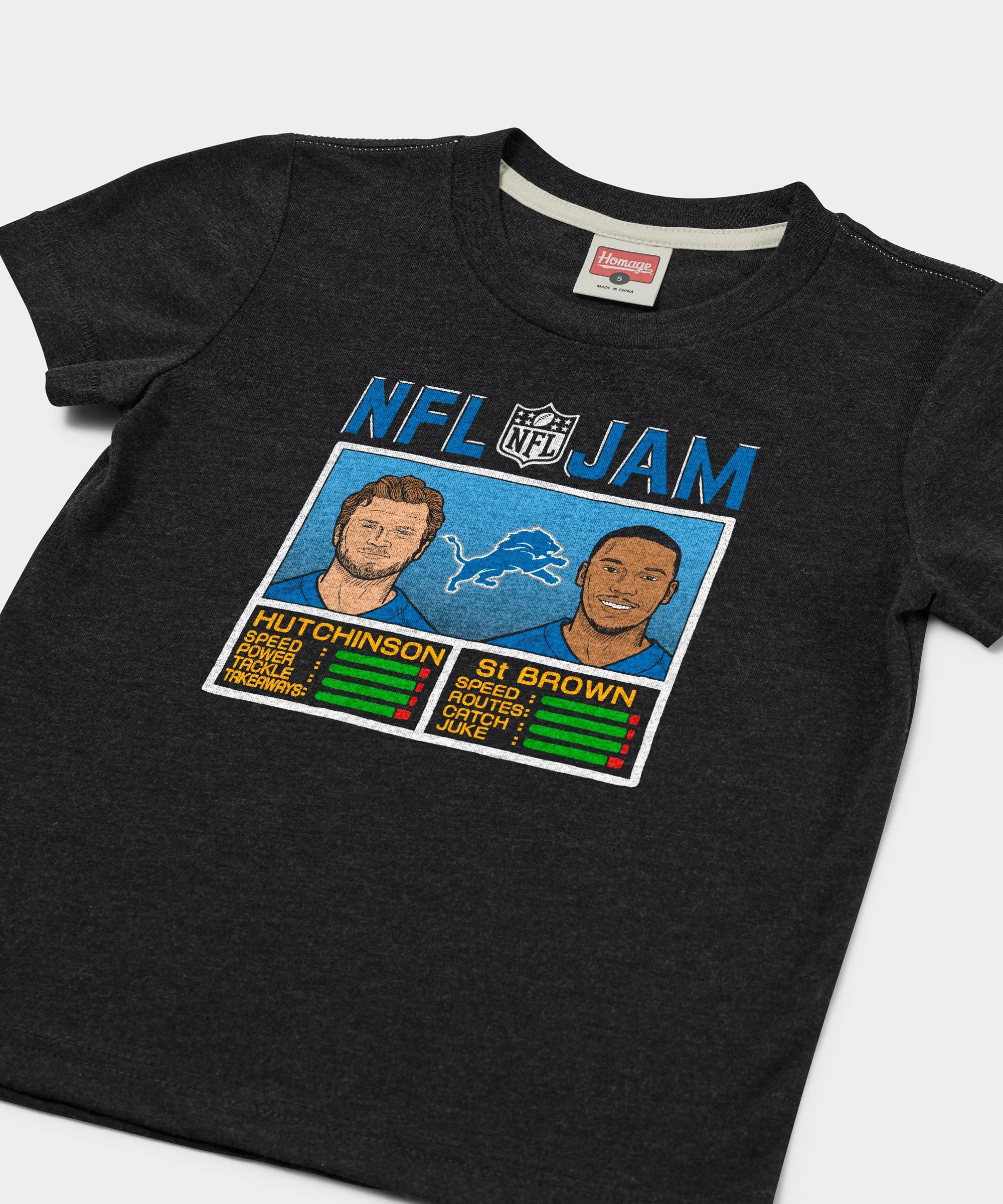 Youth NFL Jam Lions Hutchinson And St. Brown - Image 2
