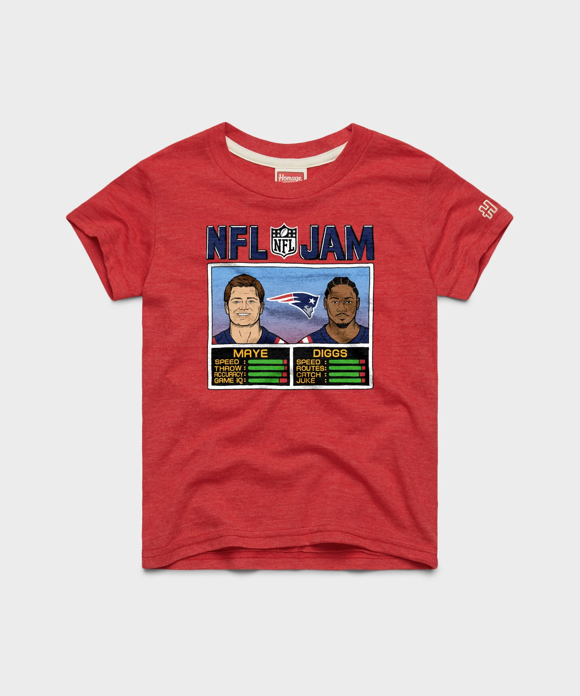 Youth NFL Jam Patriots Maye And Diggs