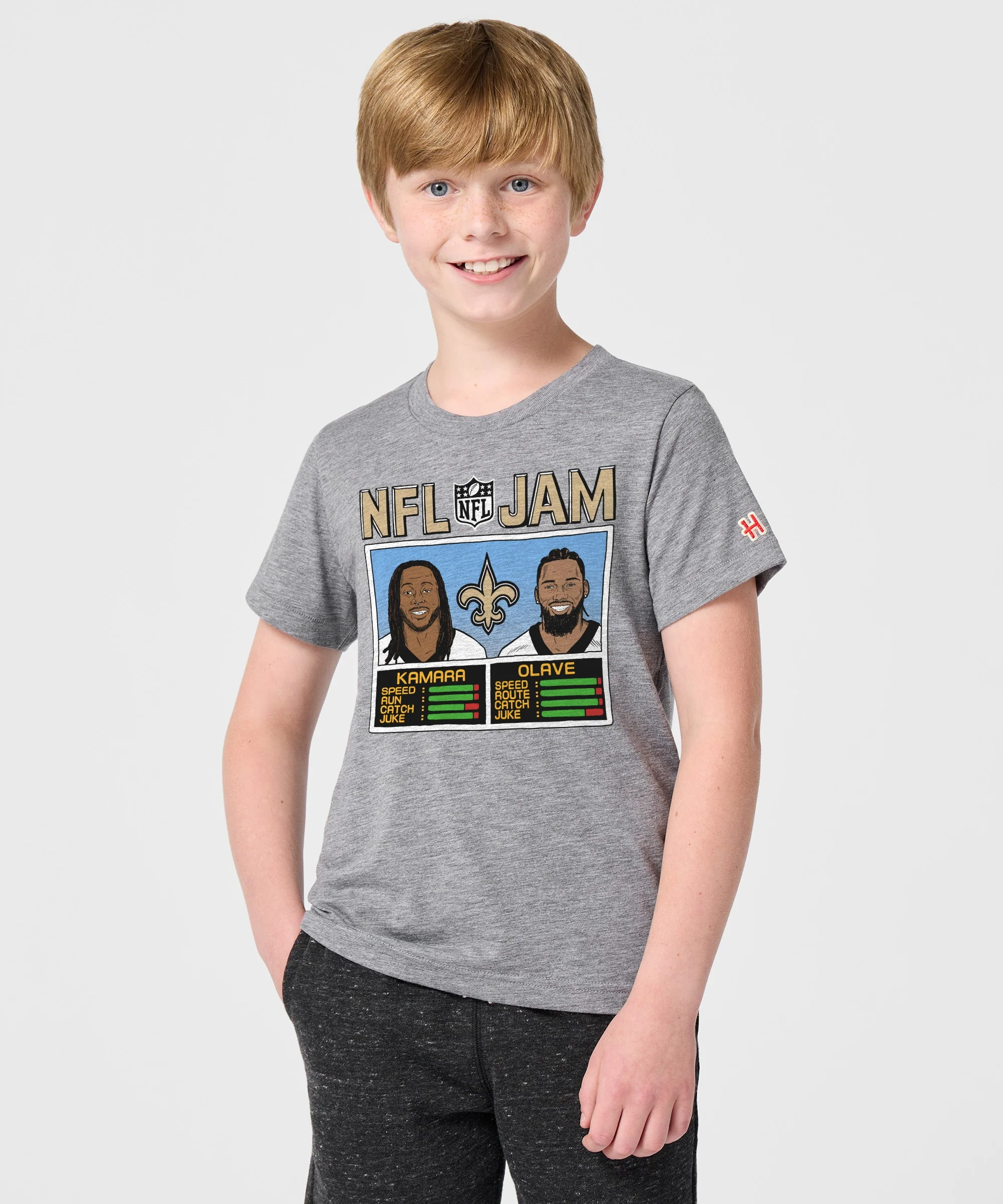 Youth NFL Jam Saints Kamara And Olave - Image 3