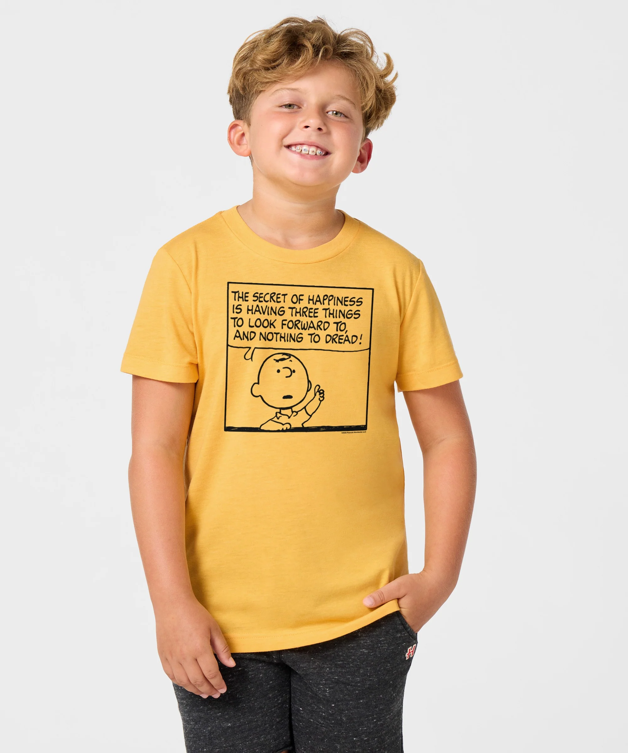 Youth Peanuts Charlie Brown Secret Of Happiness - Image 3