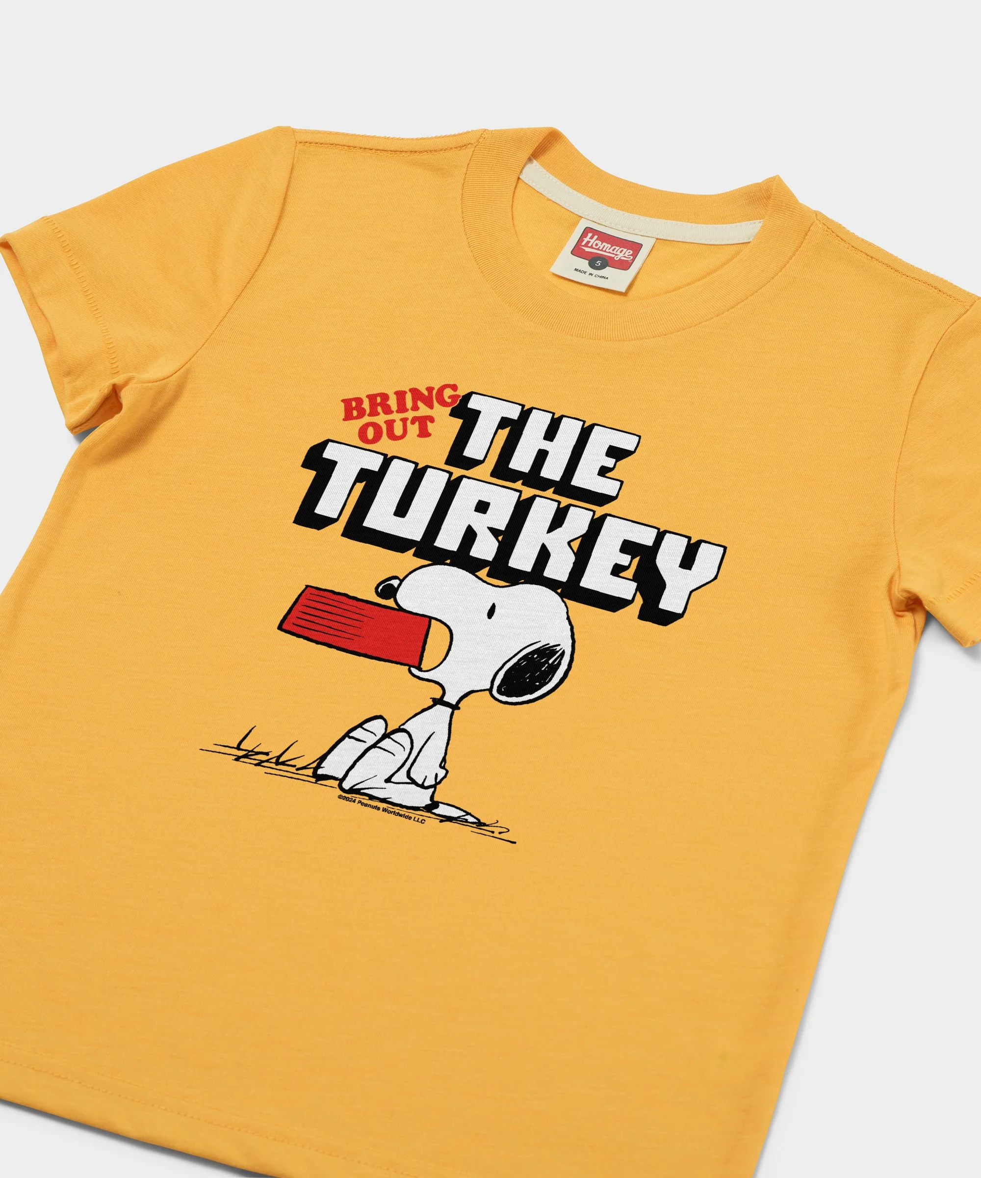 Youth Peanuts Snoopy Bring Out The Turkey - Image 2